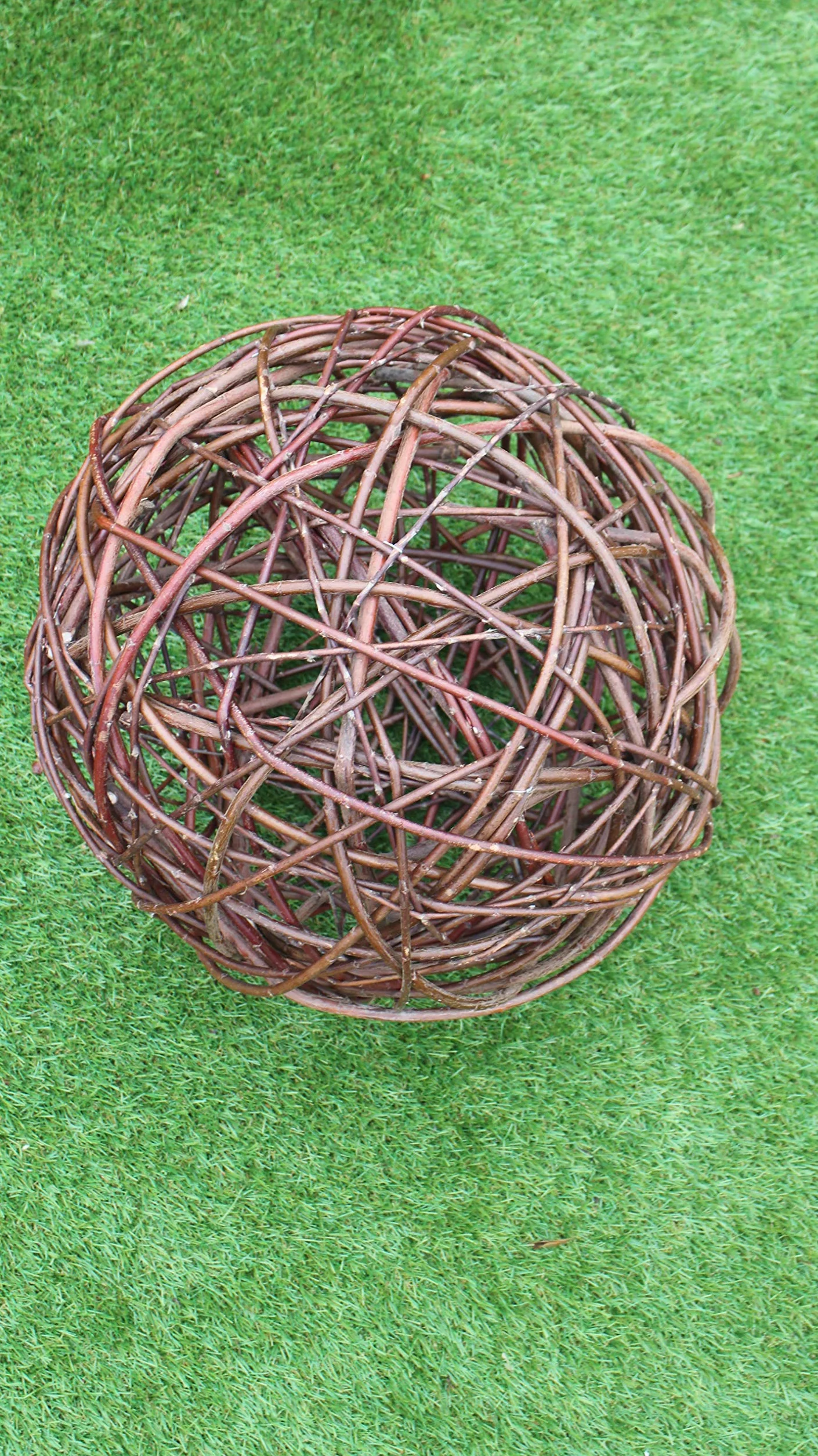 Palla di salice in 6 misure, realizzata a mano in UE (40 cm)