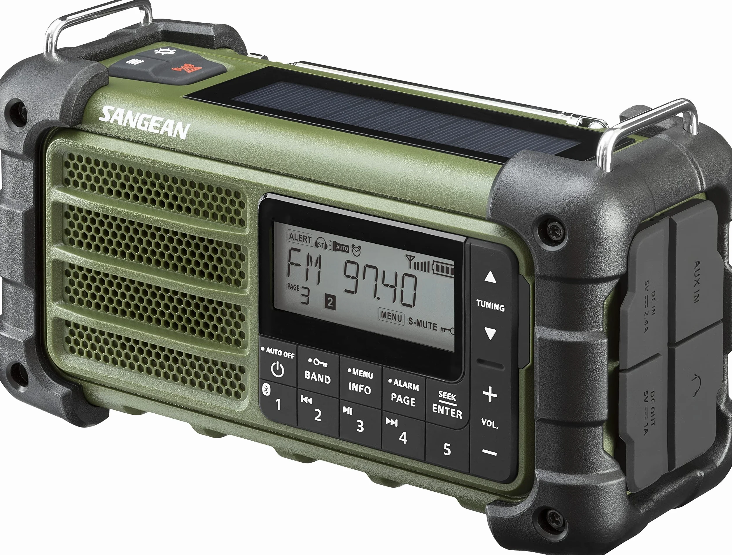 MMR-99 AM/FM Radio Desert Tan Forest Green