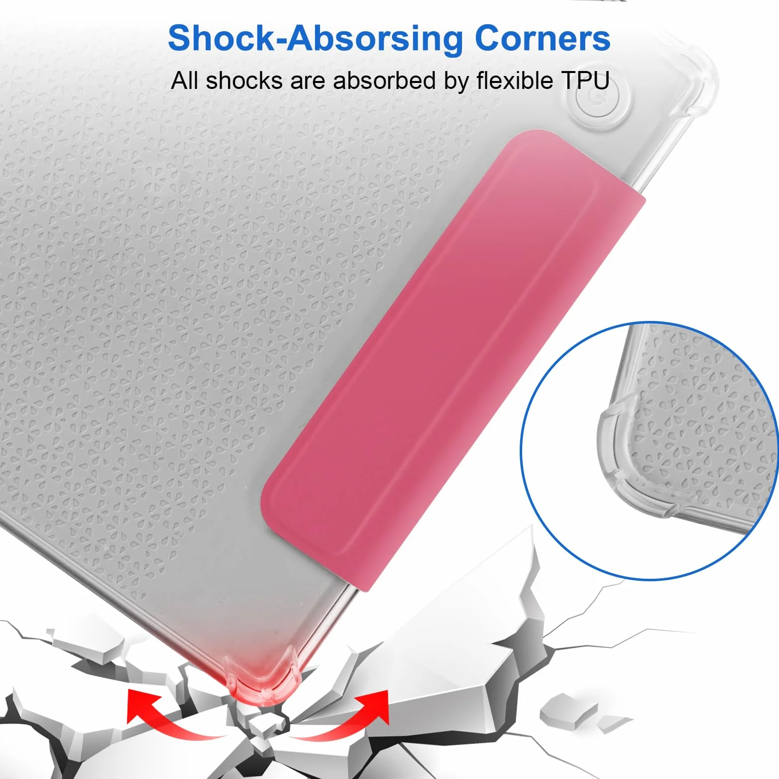 Custodia protettiva Soft TPU Kobo Libra Colore 2024 Libra 2 2021 eReader Watermelon red