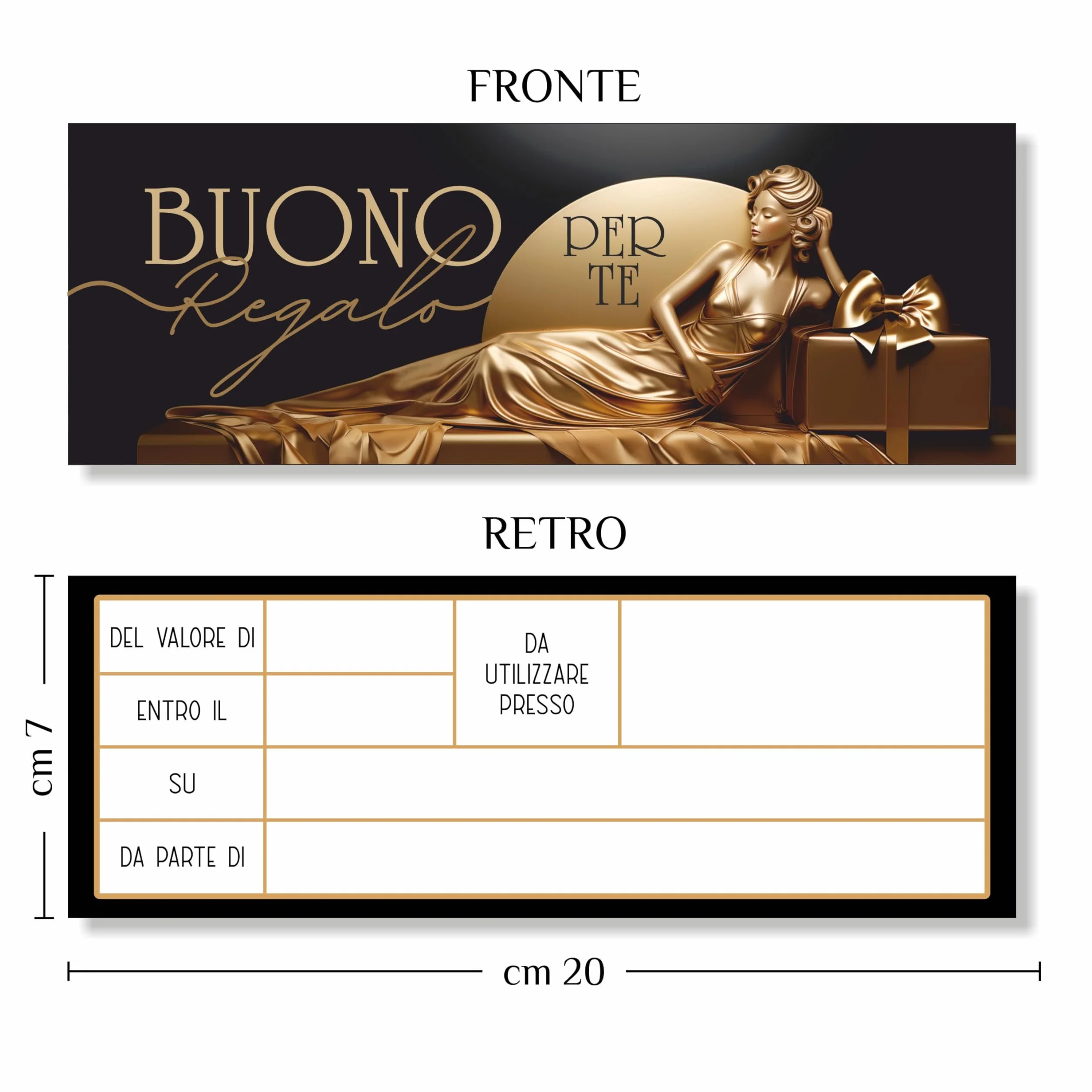 GHIBLI Gift Card Voucher Coupon 50 sztuk Buoni Regalo
