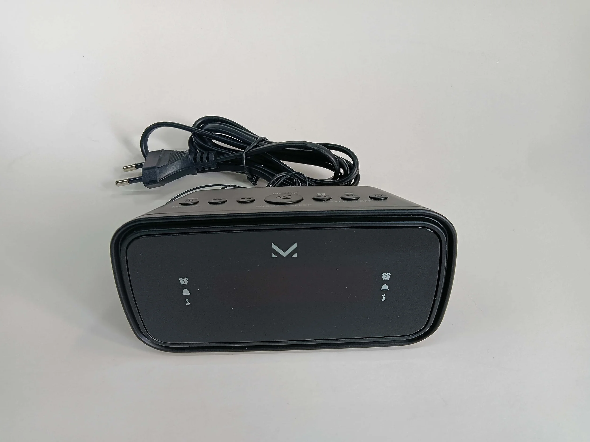 Majestic RS 166 Radiosveglia LED FM 230V 50Hz Nero