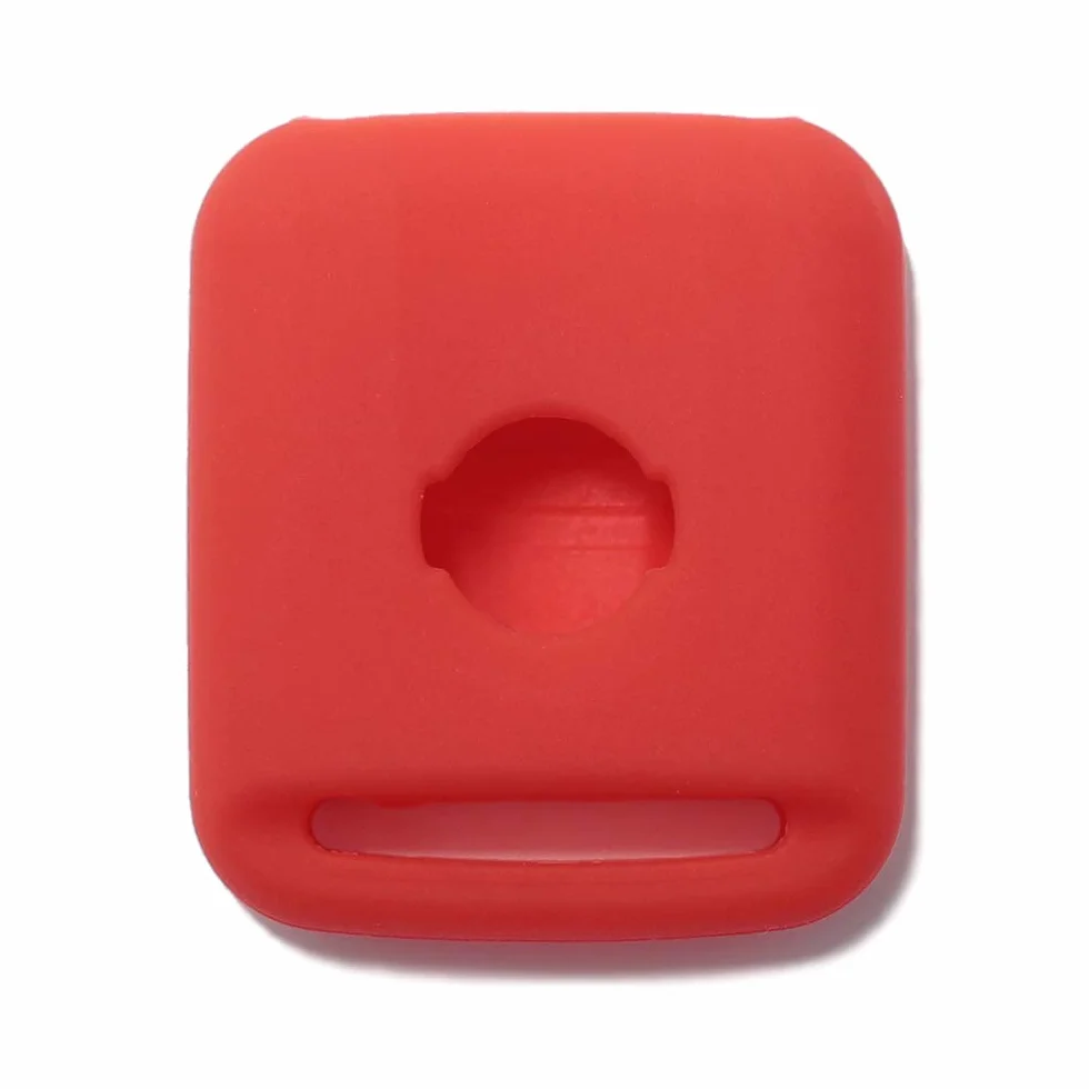 Siliconowy Portachiave Guscio Cover do Kluczyka Nissan 2 Przyciski Qashqai Xtrail Micra Terrano Murano Almera Note Juke Czerwony