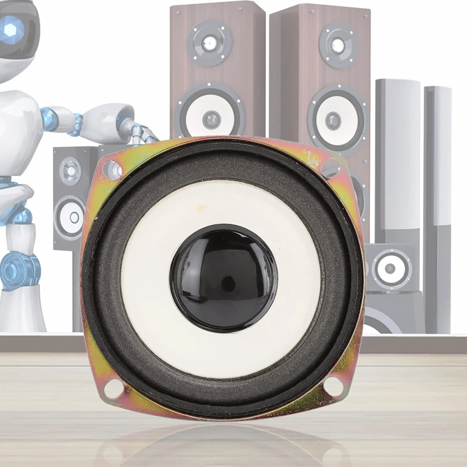 Altoparlante Full Range 3 pollici 4ohm 5W Mini altoparlante a piena frequenza Woofer per cassa multimediale