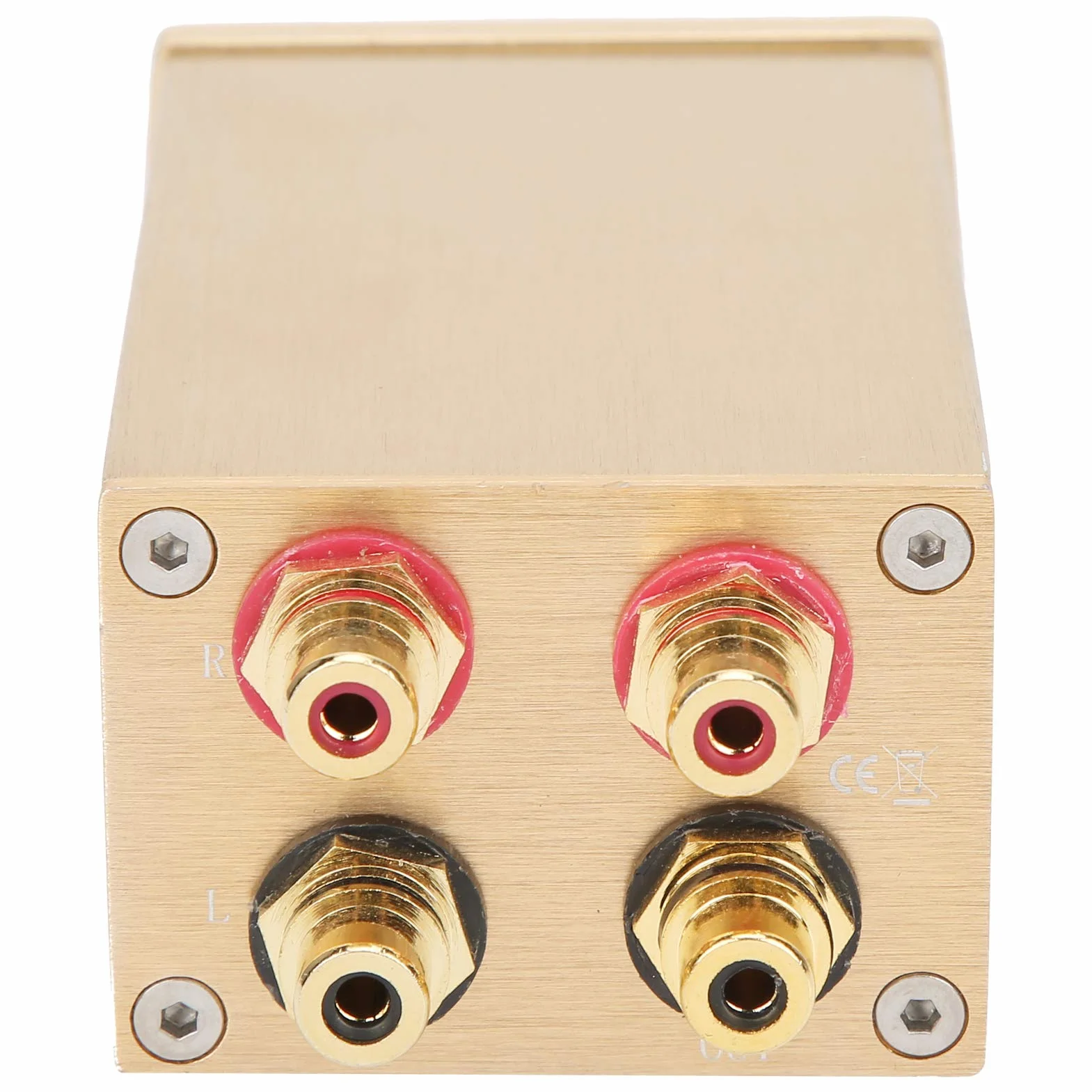 Preamplificatore Passivo Regolatore del Volume TV Ad Alta Precisione Dorato
