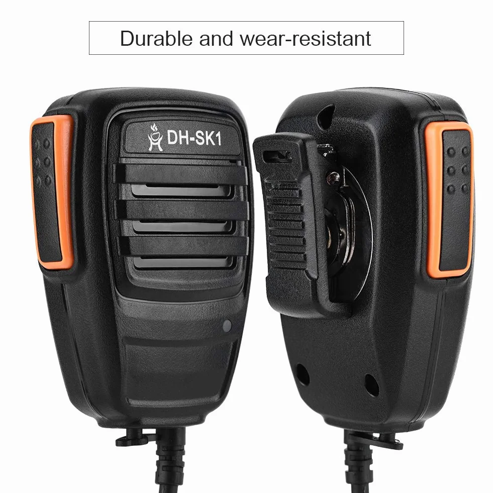 Tosuny UV5R 888S Altoparlante Walkie-Talkie 2 Pin Microfono