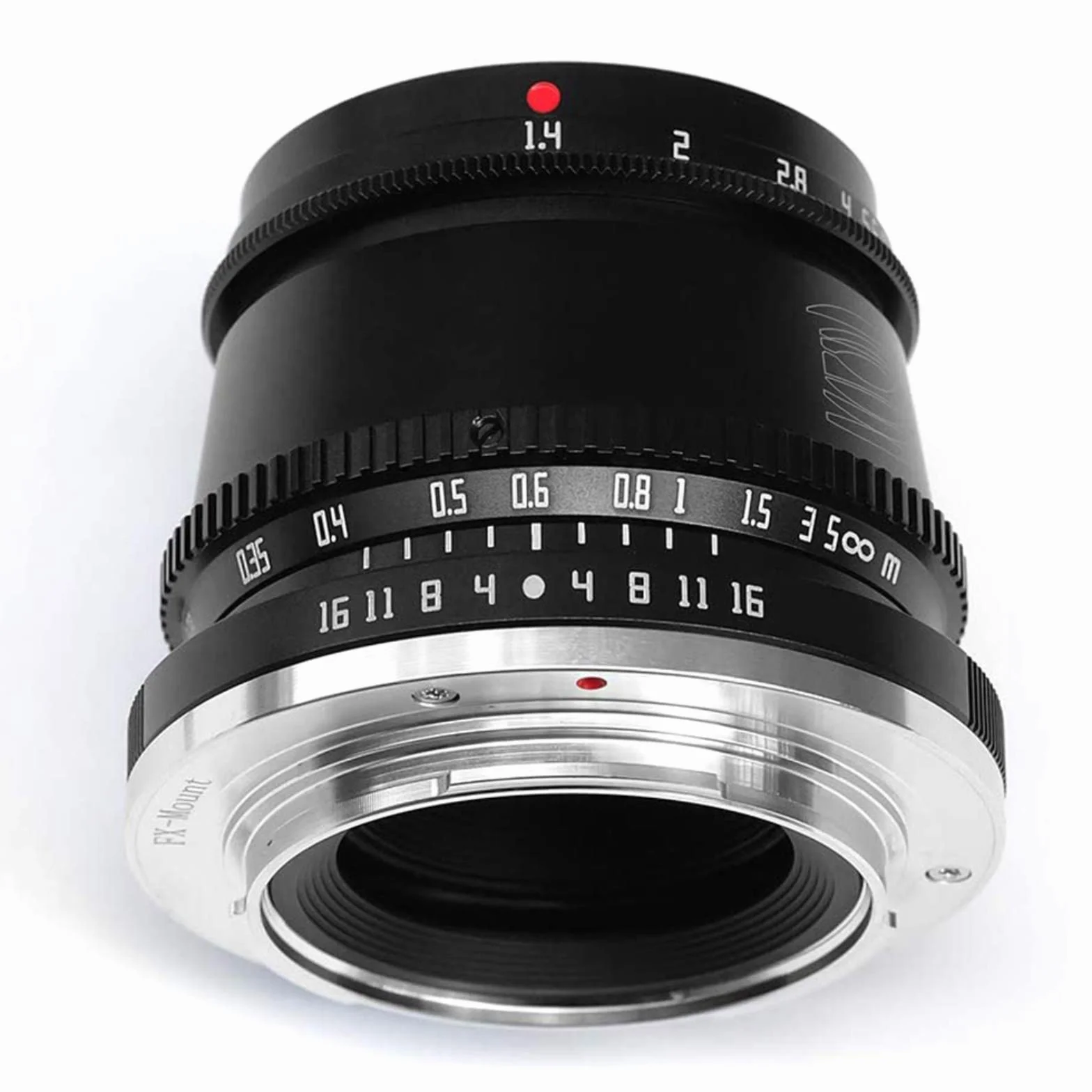 TTARTISAN 35mm F1.4 Obiettivo APS-C MF Fuji X Mount Nero