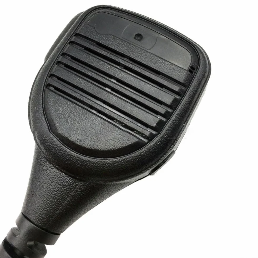 Microfono altoparlante portatile impermeabile per RT-880 RT-880G UV-98 Plus RT-817A Radio bidirezionale ABS Nero
