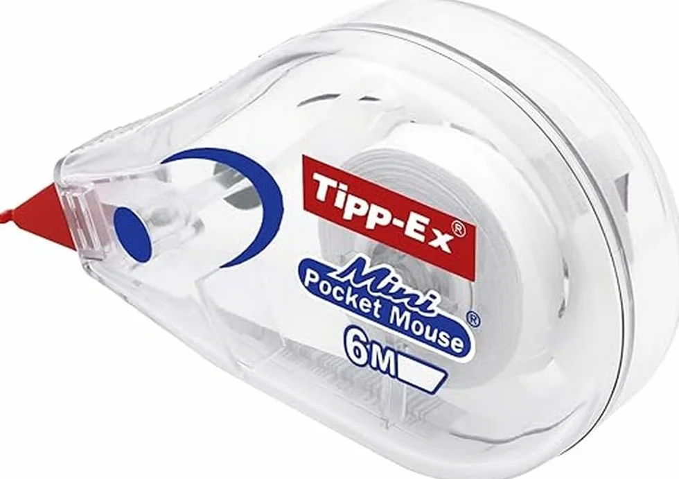 Tipp-Ex Mini Pocket Mouse Correttore A Nastro Confezione Da 10 Unità Bianco 6 M X 5 mm