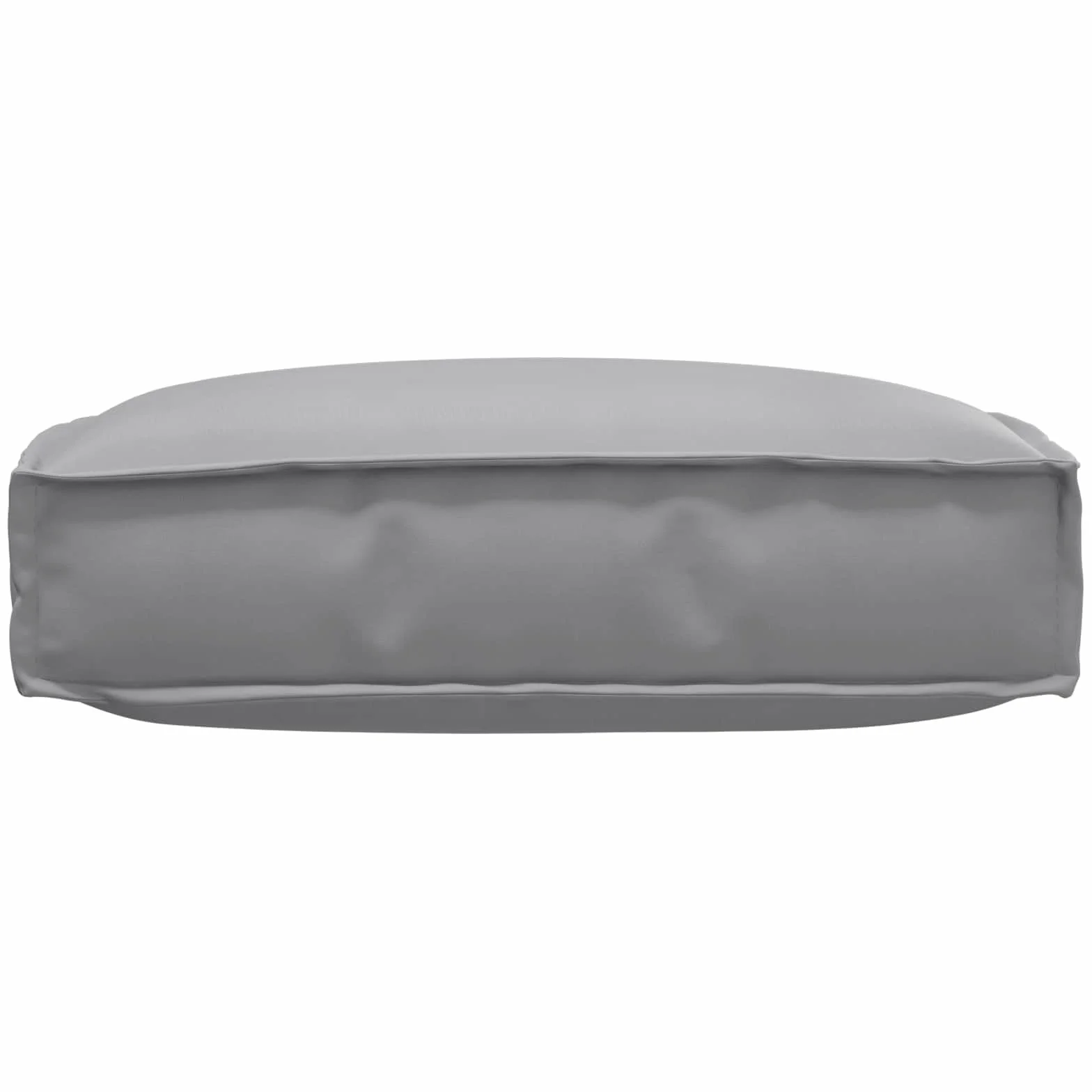vidaXL Cuscino Grigio 60 x 60 x 12 cm Tessuto Oxford per Salotto, Resistente all'Acqua