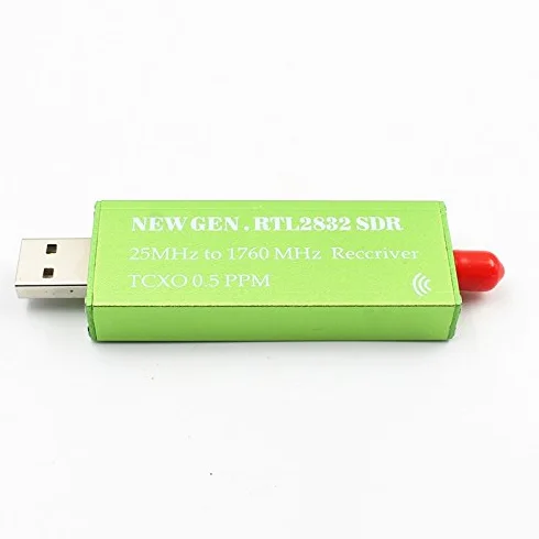 Adattatore USB RTL-SDR RTL2832U R820T2 1Ppm Ricevitore Sintonizzatore TV TCXO