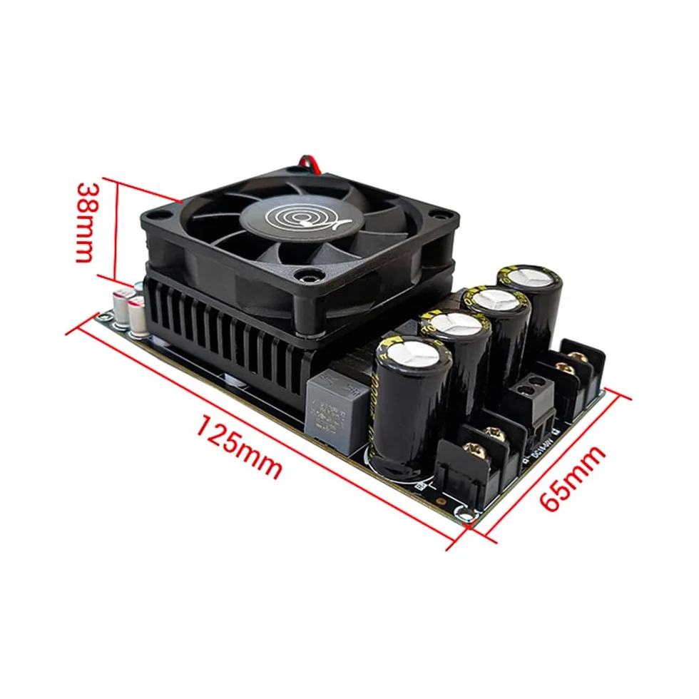 DollaTek TPA3255 Scheda amplificatore digitale 300Wx2 Bridge Mono600W DC18-50V