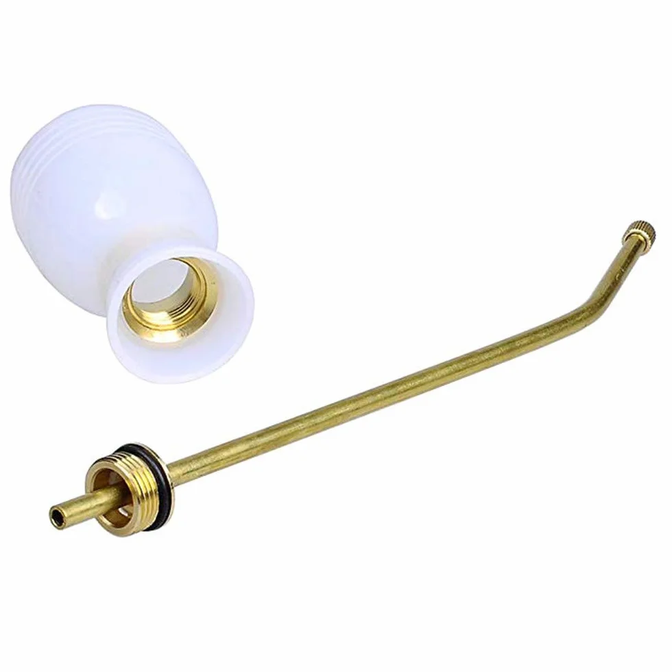 tooloflife - Spruzzatore per pesticidi e pesticidi, con lancia più lunga, per insetti e parassiti, da giardino, bianco/blu