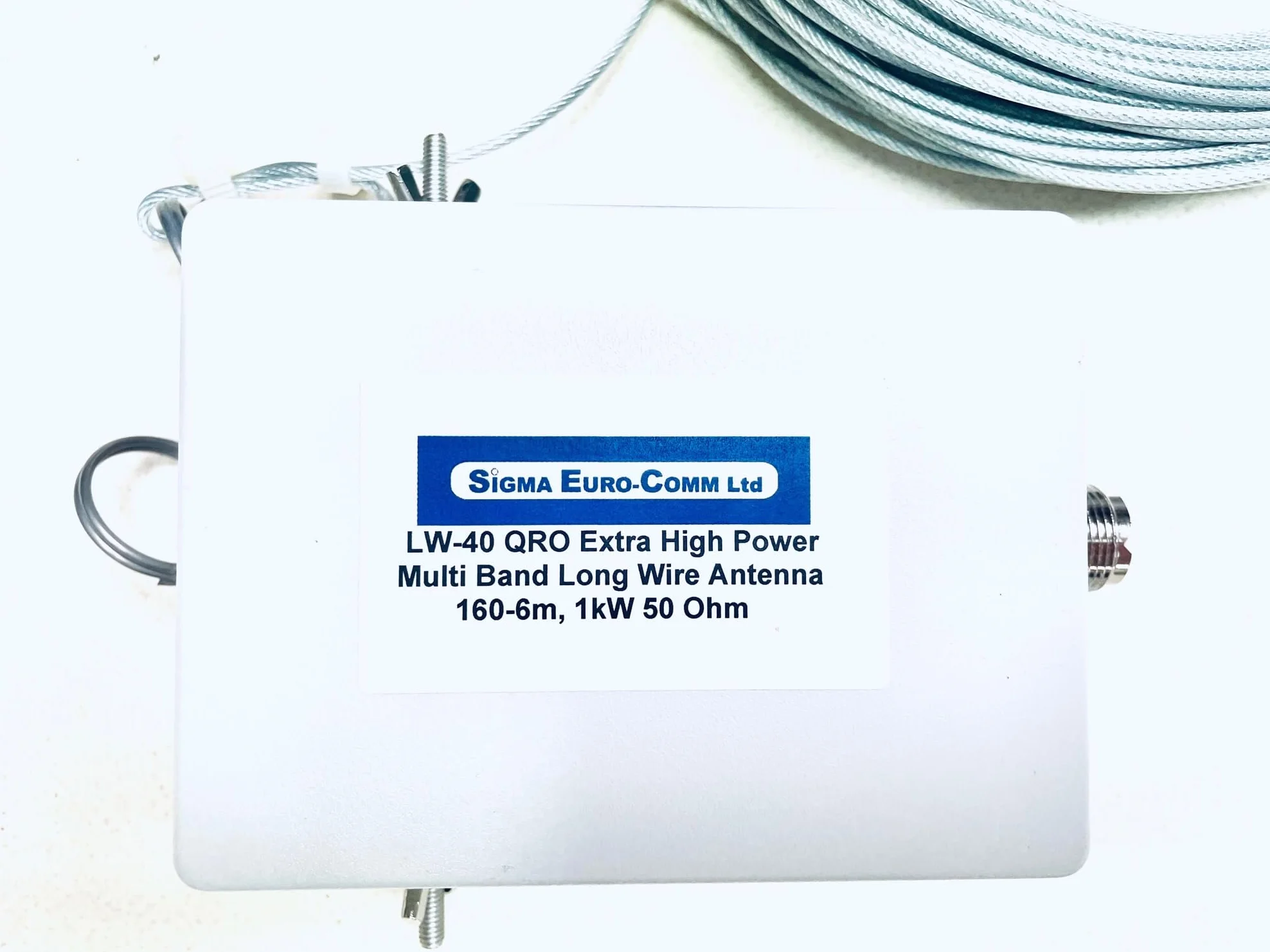 LW-40 HF QRO 1Kw 160-6m Long Wire Multiband Antenna