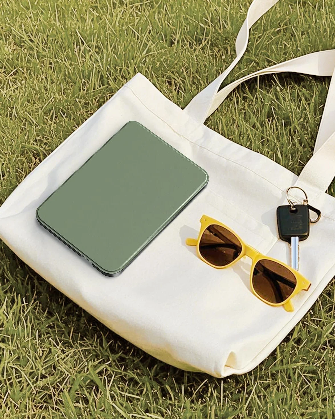 MoKo Custodia per Tolino Shine Color Shine 5 2024 Shine 4 2022 Kobo Clara BW Colour 2E 6" Cover Folio Auto Wake Sleep Celadon