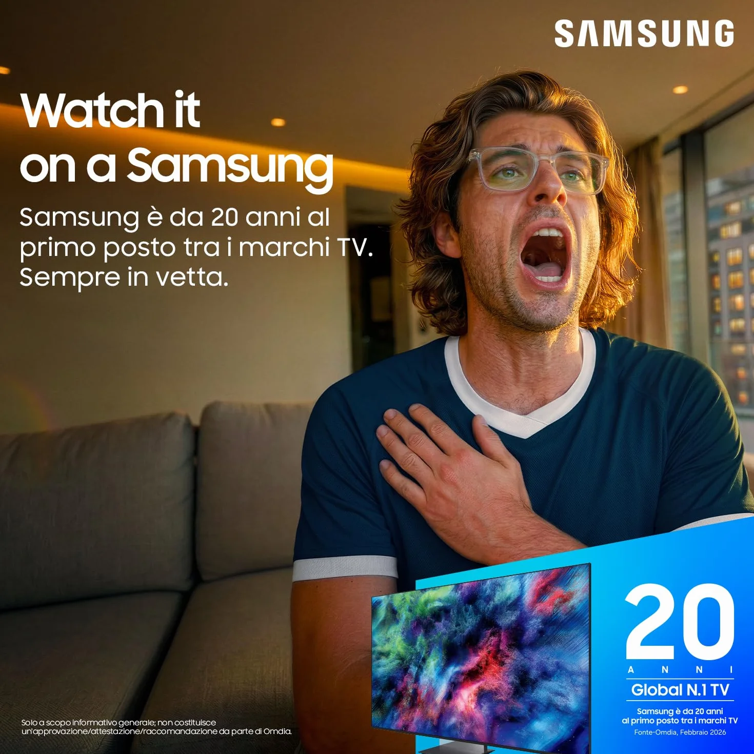 Samsung Smart TV 98" UE98DU9070UXZT LED 4K Crystal Processor 4K DVB-T2 Q-Symphony OTS Lite Graphite Black 2024
