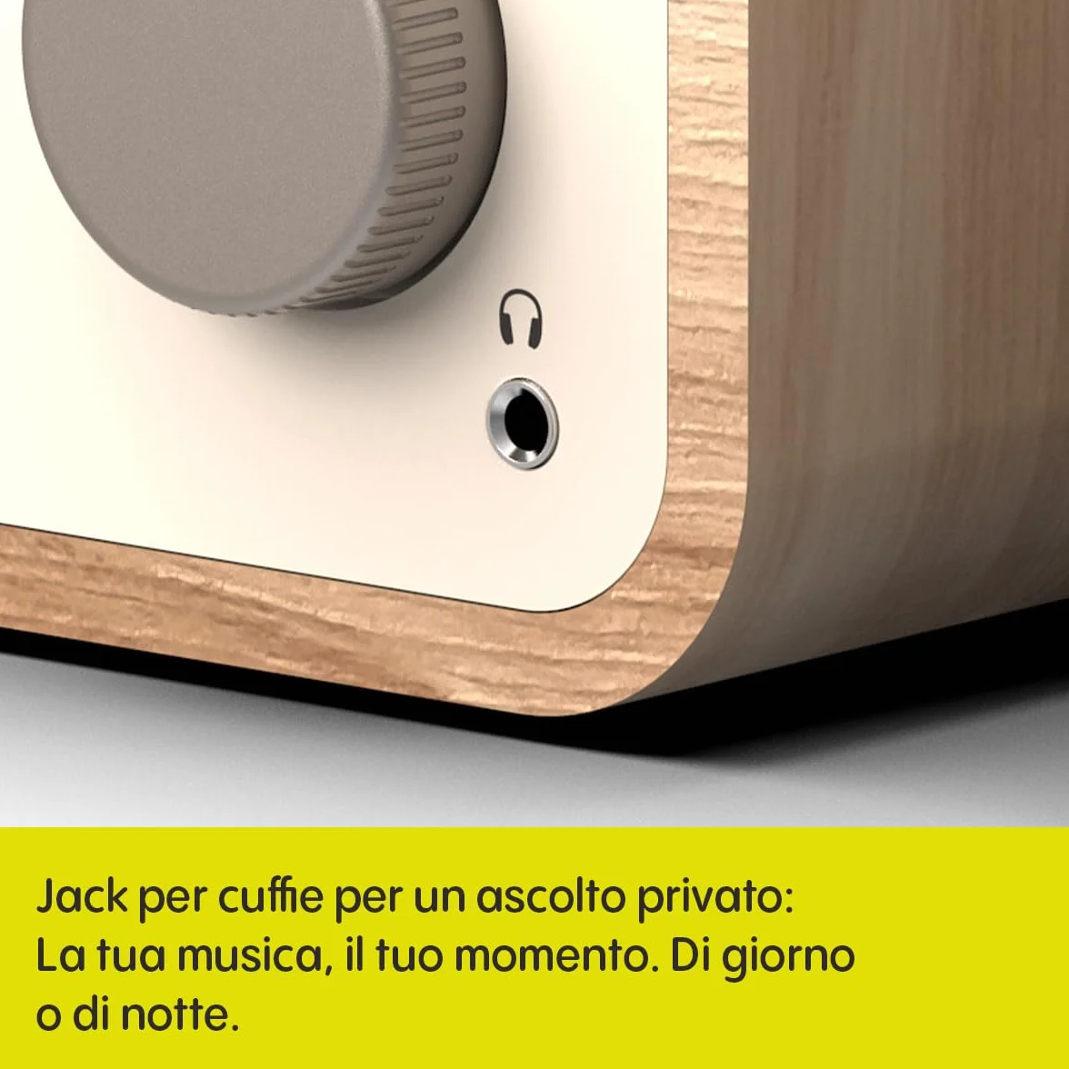 Compatti Mini Stereo Bluetooth Hi Fi 254591 CLASSIC Cotone Bianco