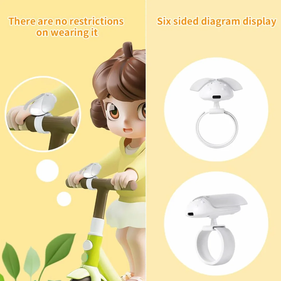 Firefly Mini luce da polso ricaricabile LED occhio protezione lettura 3 temperatura colore regolabile