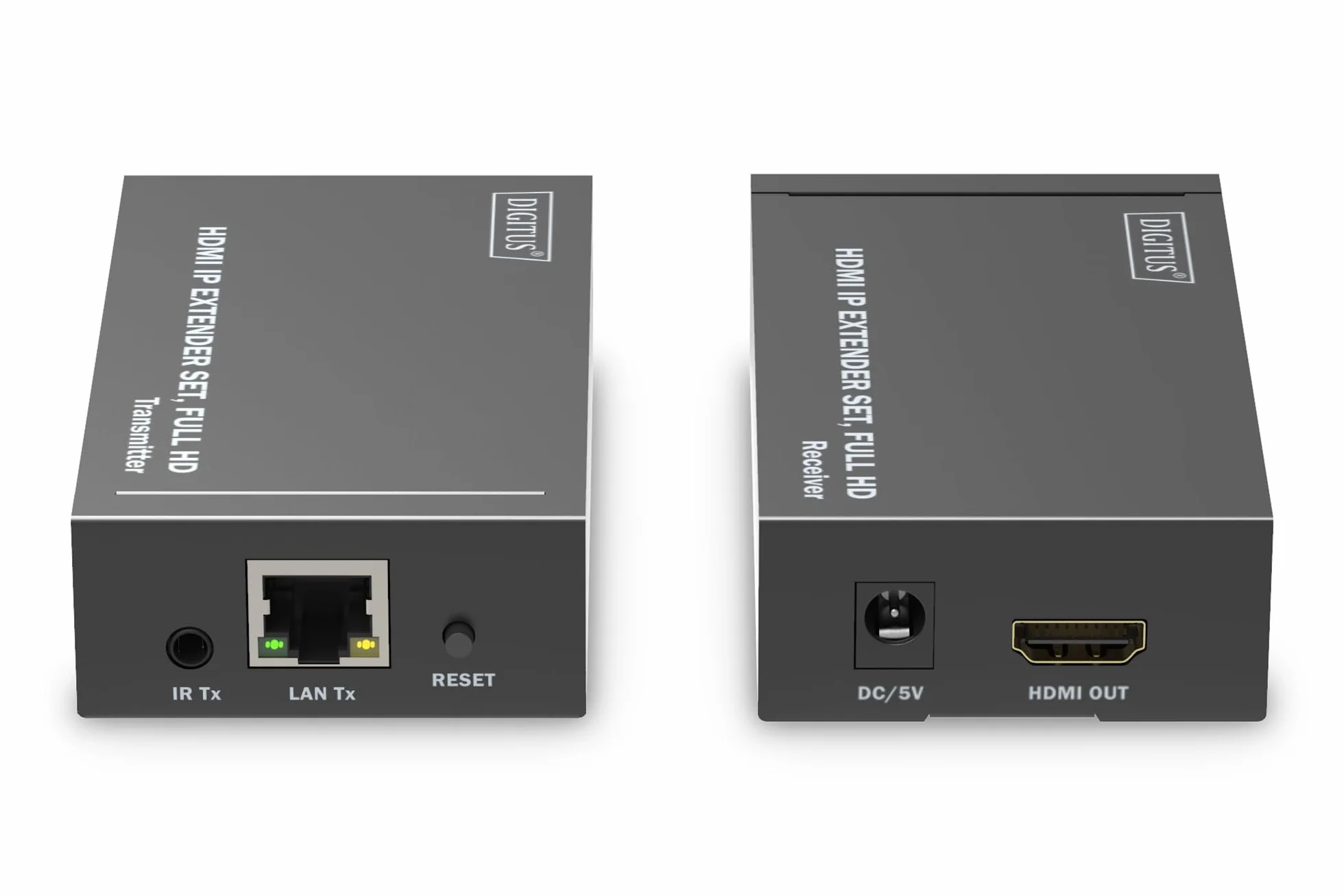 DIGITUS DS-55517 Estensore HDMI Splitter Full HD 1080p 60 Hz 120 m LAN Ethernet