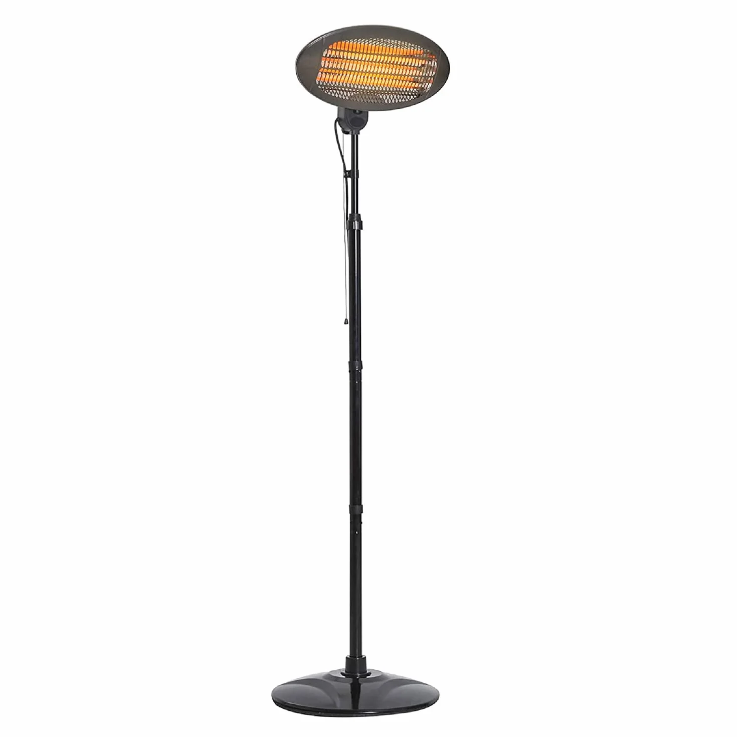 MaxxGarden Stufa Radiante con Tensione di Alimentazione: 230 V/50 Hz - Lampada Riscaldante per Esterno - Lampade Riscaldanti per Esterno - 3 Livelli di Commutazione: 650 W/1300 W/2000 W