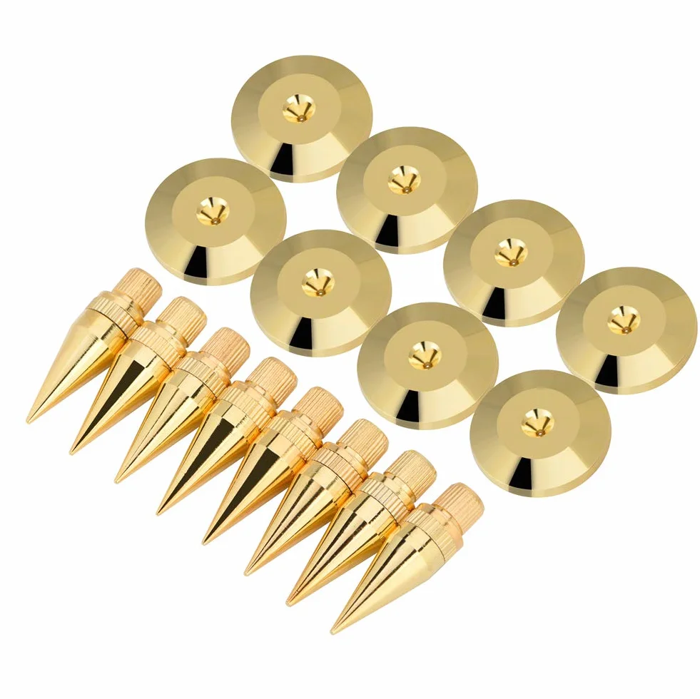 VBESTLIFE 8 paia punte altoparlante 6 x 36 mm assorbitore HiFi
