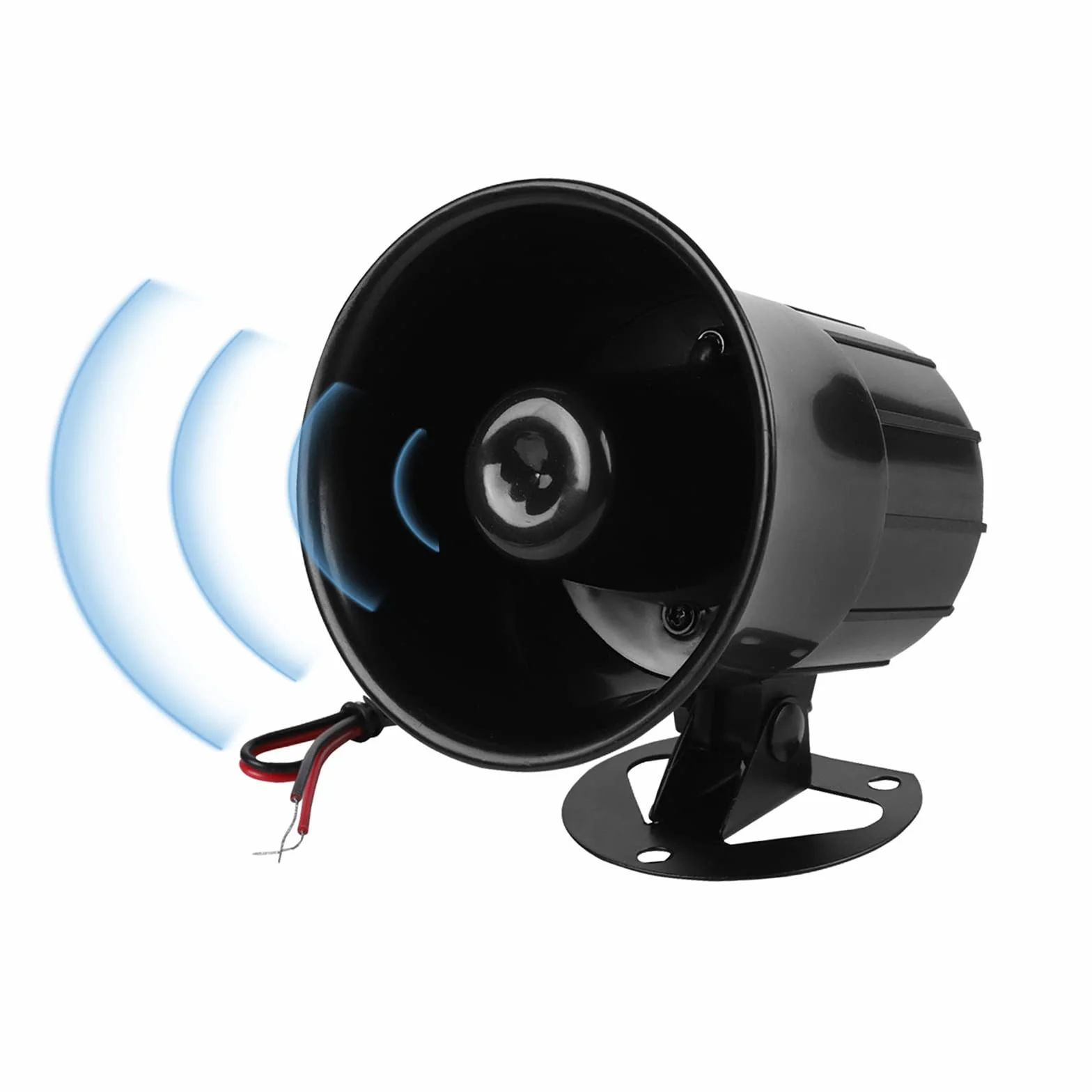 Sonew Allarme Corno DC 12V Sirena ad Alta Potenza 115dB per Sicurezza Domestica Indoor Outdoor