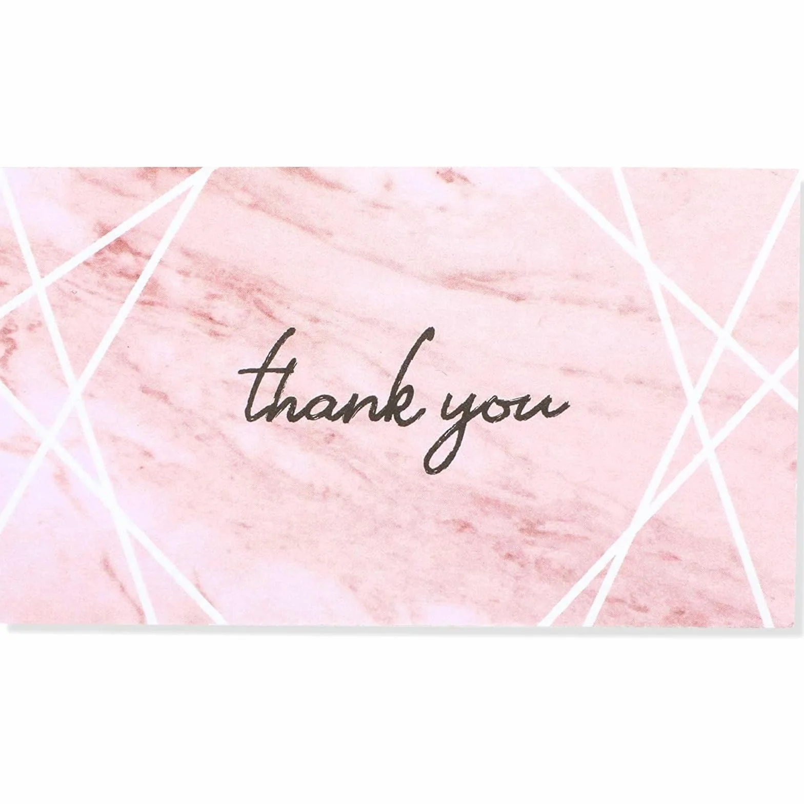 Pipilo Press Schede promemoria appuntamenti 8,9 x 5,1 cm marmo laminato oro rosa confezione da 100