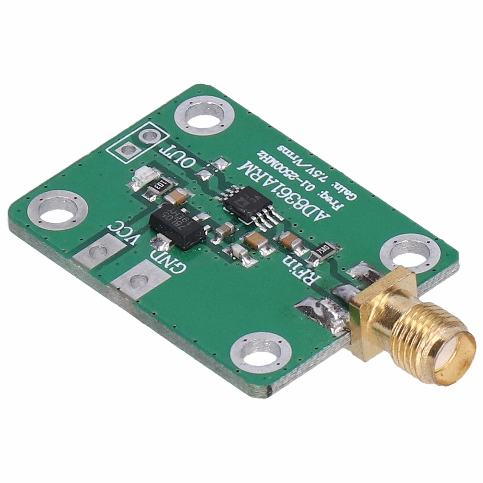 AD8361 Rilevatore logaritmico RF Misuratore di potenza 0-2.5GHz Alta precisione