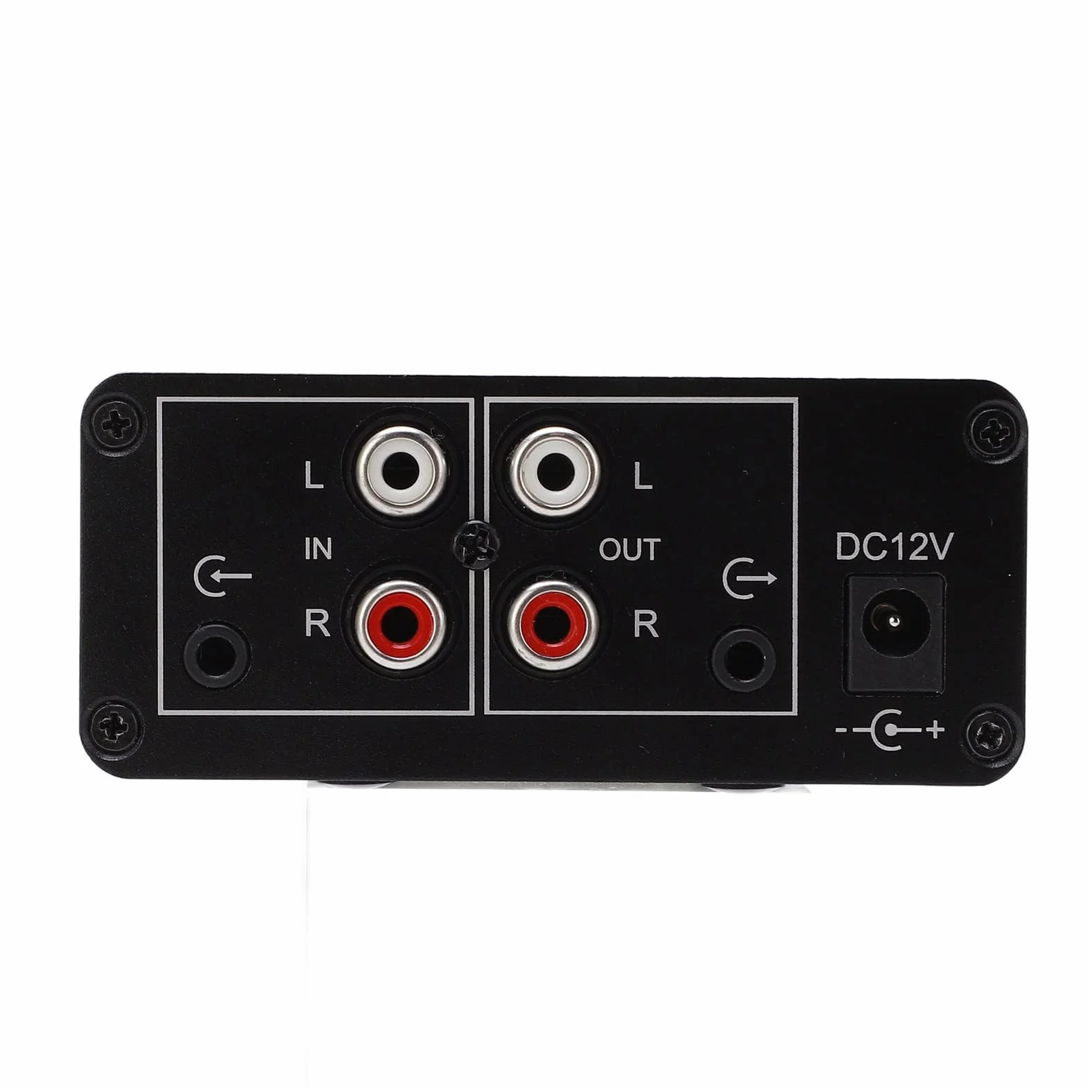 NE5532 Mini Preamplificatore Audio Stereo con Ingresso/Uscita 3.5mm per DVD CD MP3 TV