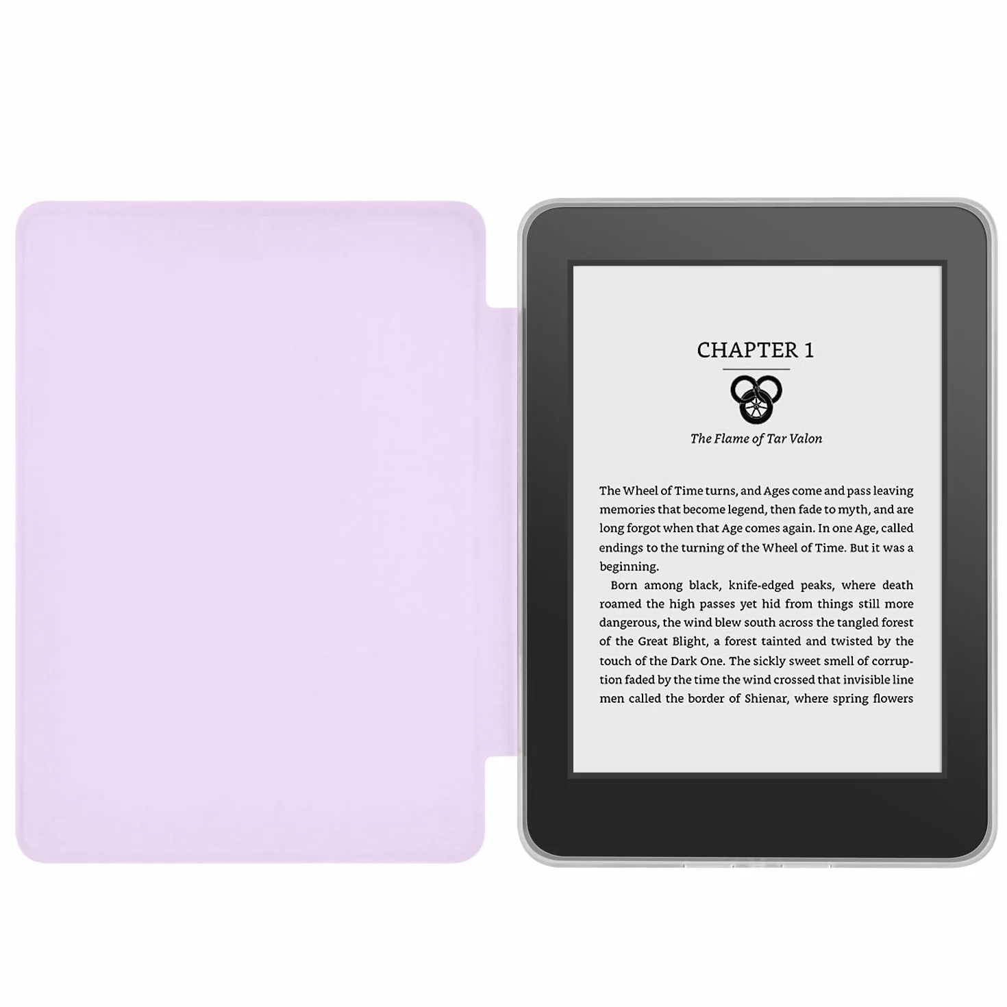 Custodia Kindle Paperwhite 6" 7a generazione 2015 TPU trasparente morbida flessibile accensione/spegnimento automatico