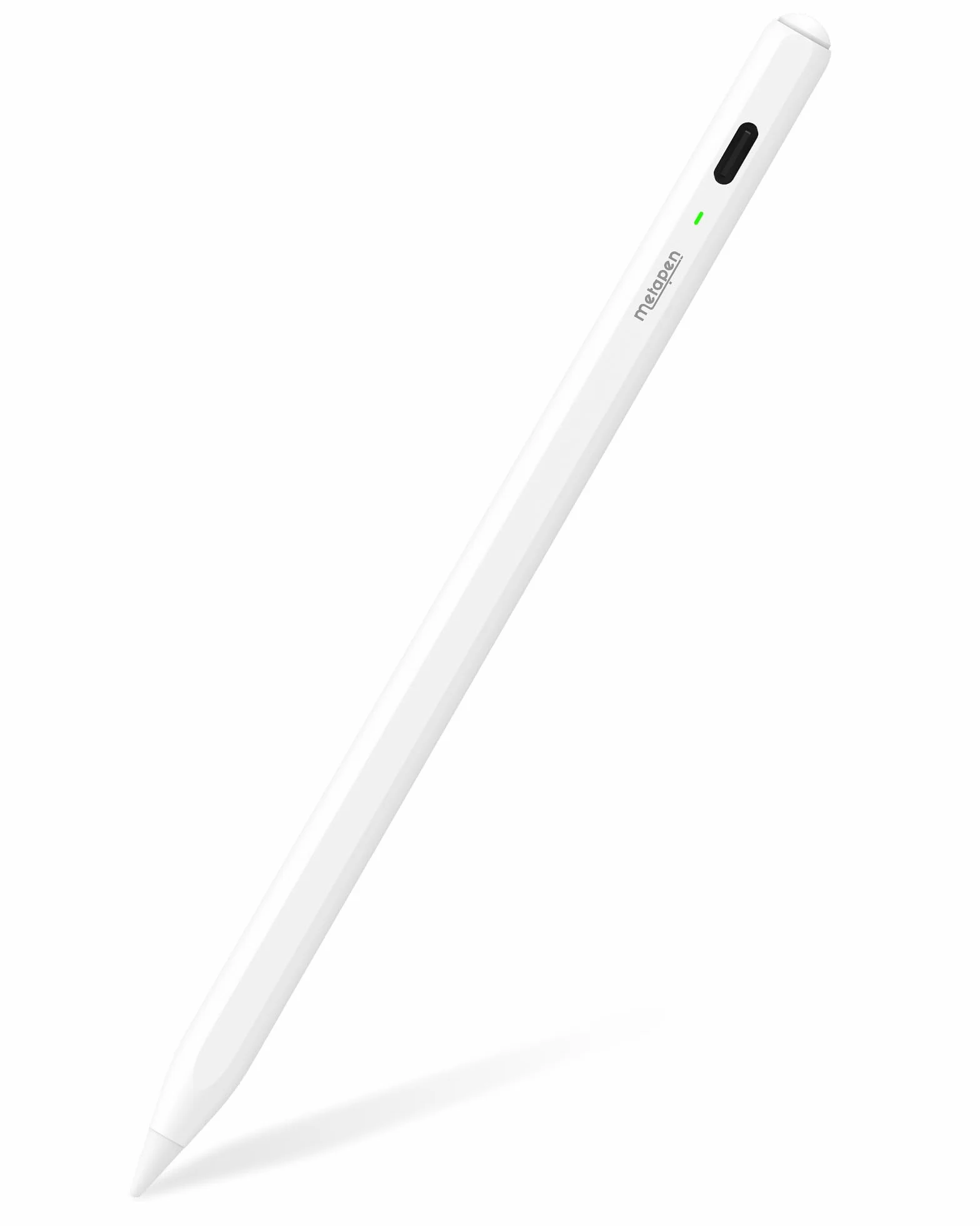 Metapen Penna Air8 per Apple iPad 2018-2026, Pencil con Ricarica Rapida, Rifiuto Palmo, Compatibile iPad Air/Pro/Mini