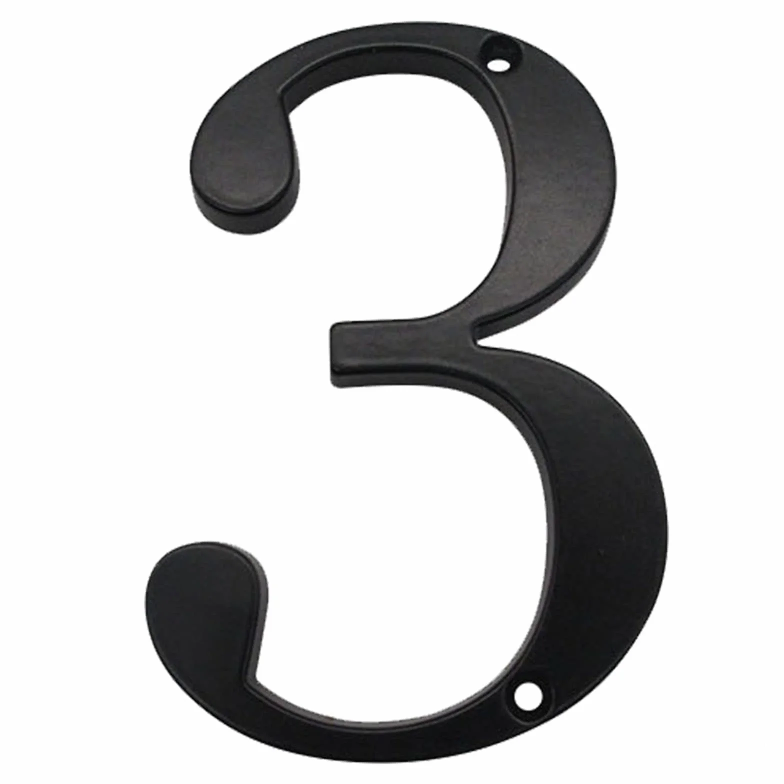 Targa 3D galleggiante numero 10,2 cm nero opaco solido in lega di zinco per hotel casa esterna targa indirizzo digitale 0-9, per cassetta postale stradale, resistente alle intemperie, antiruggine
