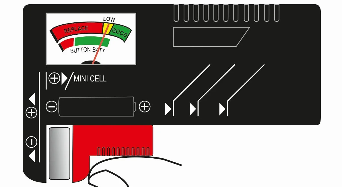 Tester per batterie analogico B29821