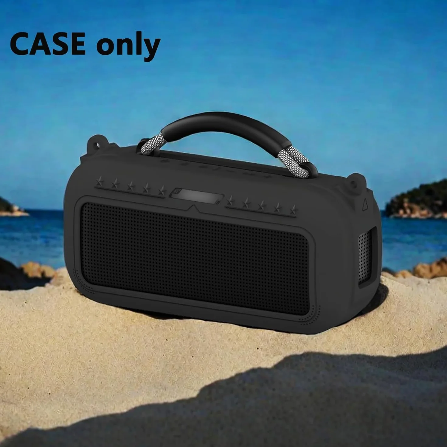 Custodia in silicone per altoparlante portatile Bose SoundLink Max, custodia morbida accessori (solo case)