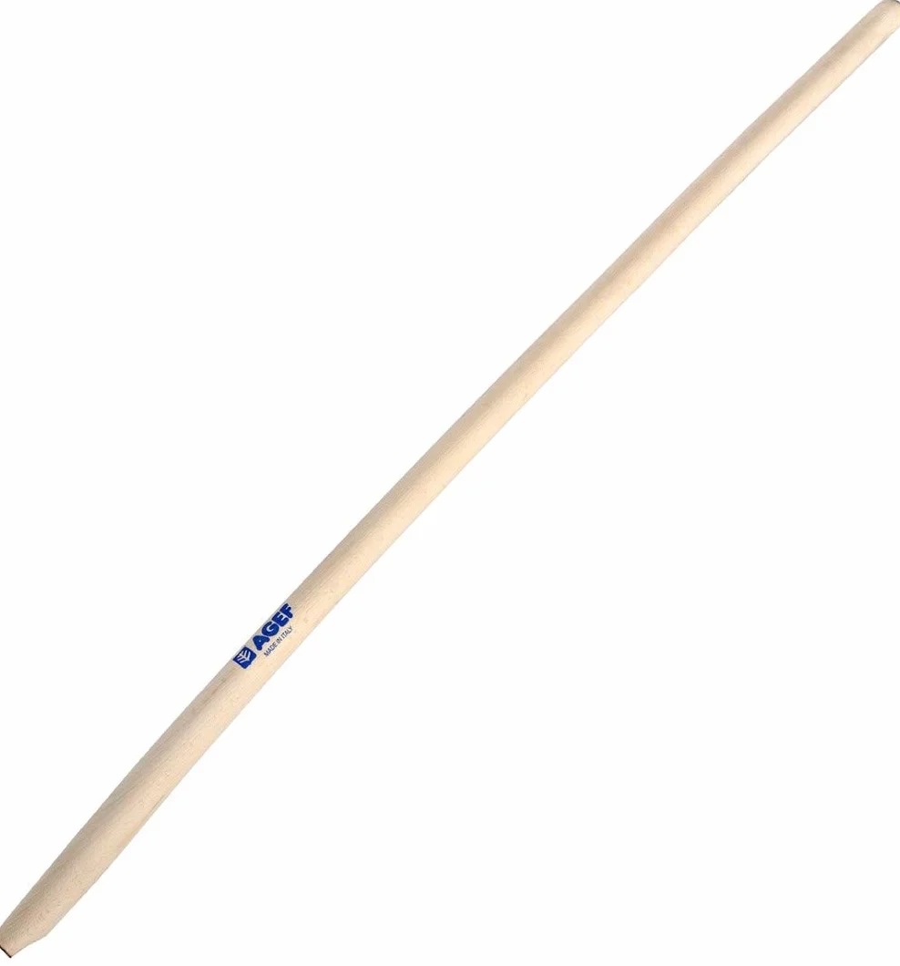AGEF- MANICO RICURVO IN LEGNO GREZZO PER VANGA 120CM