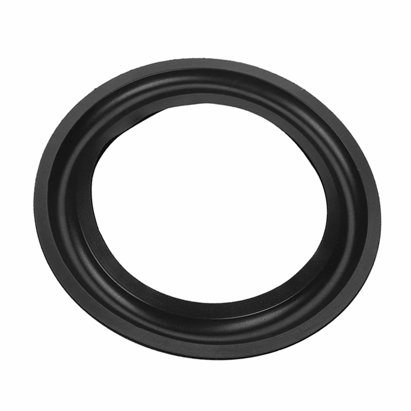 Membrana Riparazione Subwoofer 4 Pollici Bordo Gomma Altoparlante 2 Pezzi Nero Hi Fi Woofer
