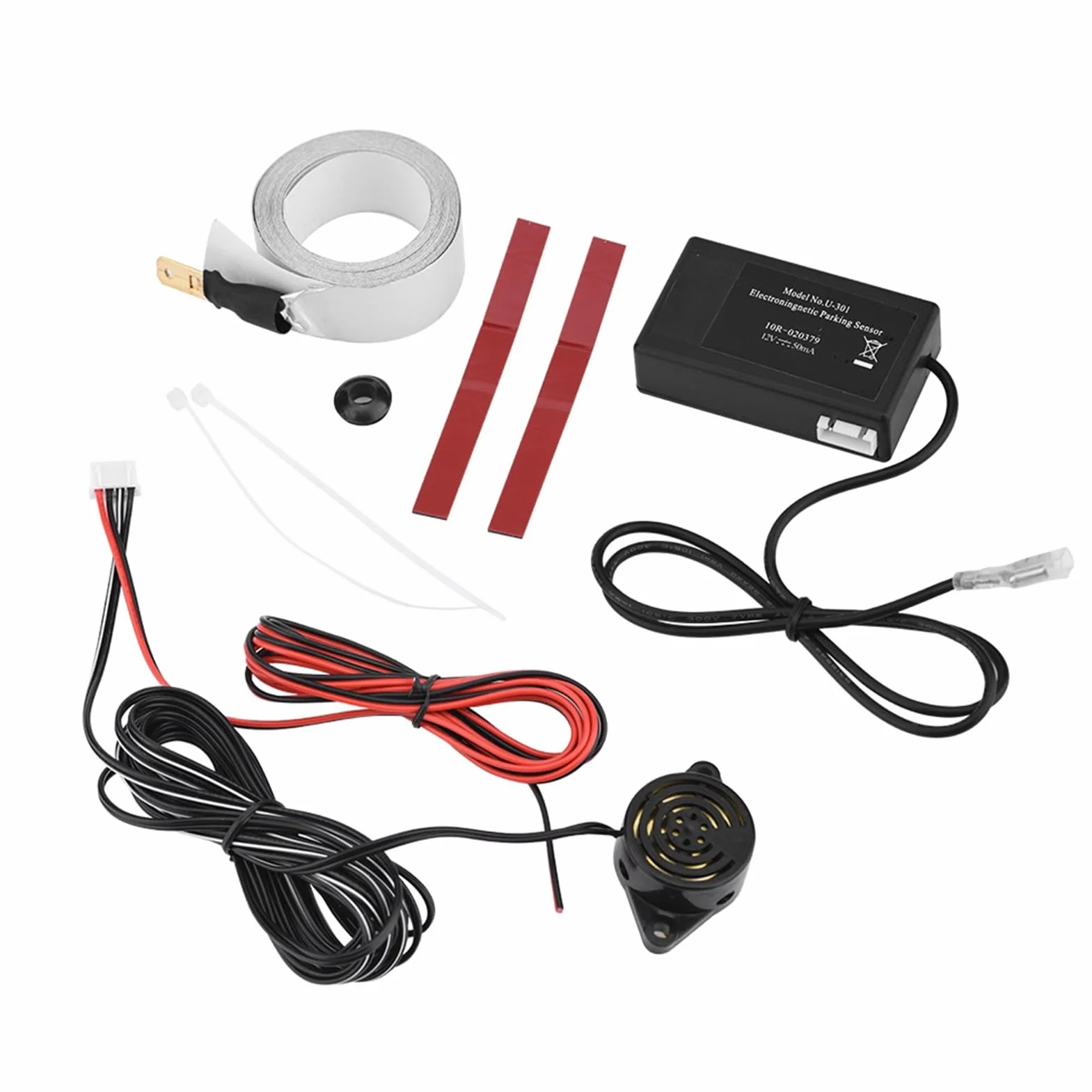 Kit Universale Radar a Induzione Elettromagnetica Sensori di Parcheggio Invisibili Senza Perforazione per Camion RV