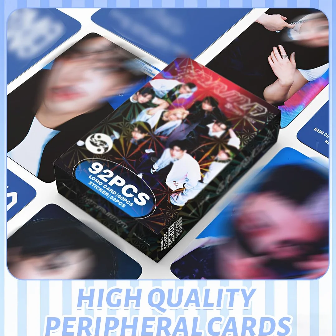 92 Pezzi KP0P Stray SKZOO Kids Photocards Lomo Carte Album per Fan