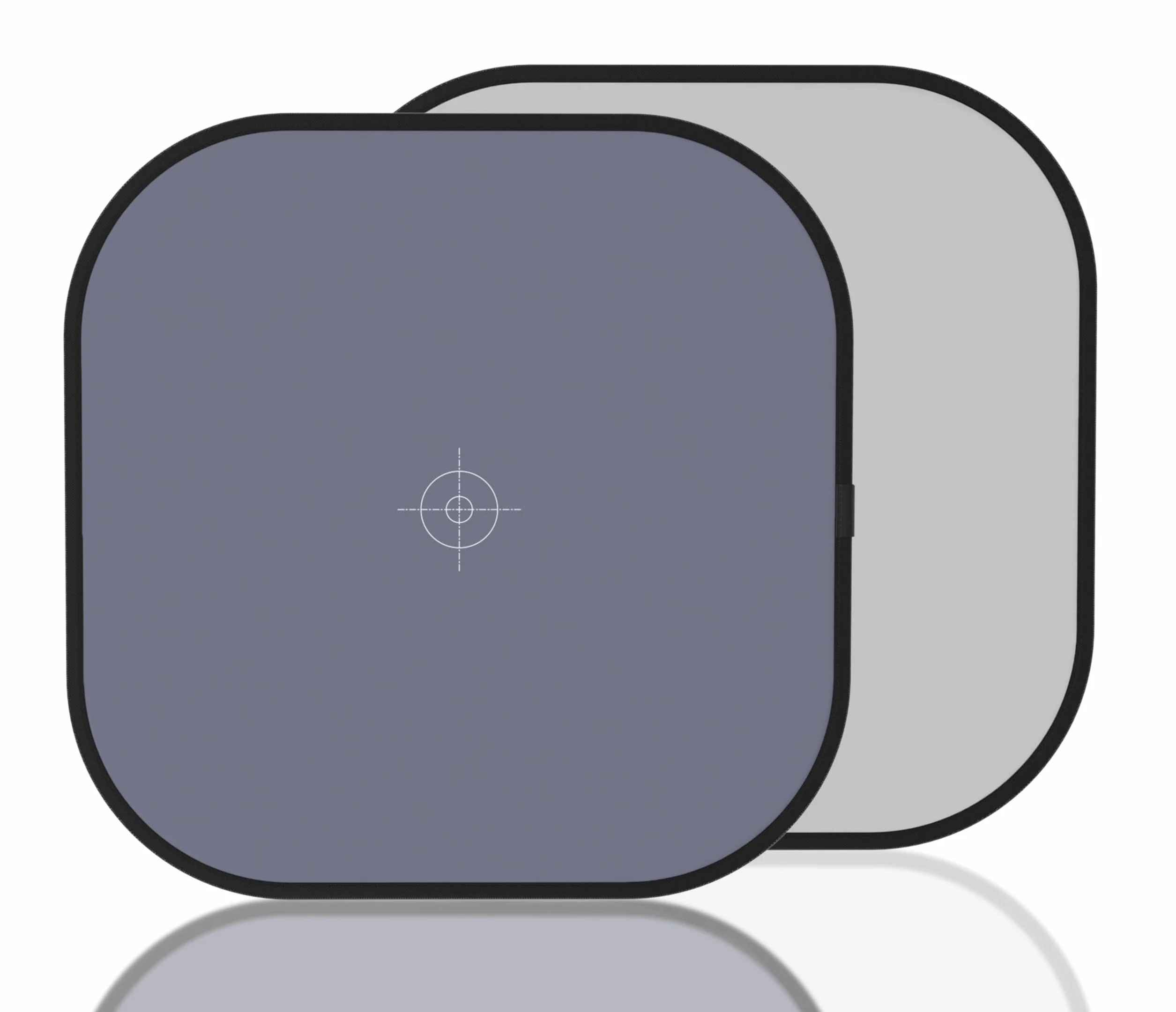 REFLEX CAMERA 60x60 cm pieghevole cartoncino grigio 18% riflettore di riferimento grigio portatile per correzione del colore foto