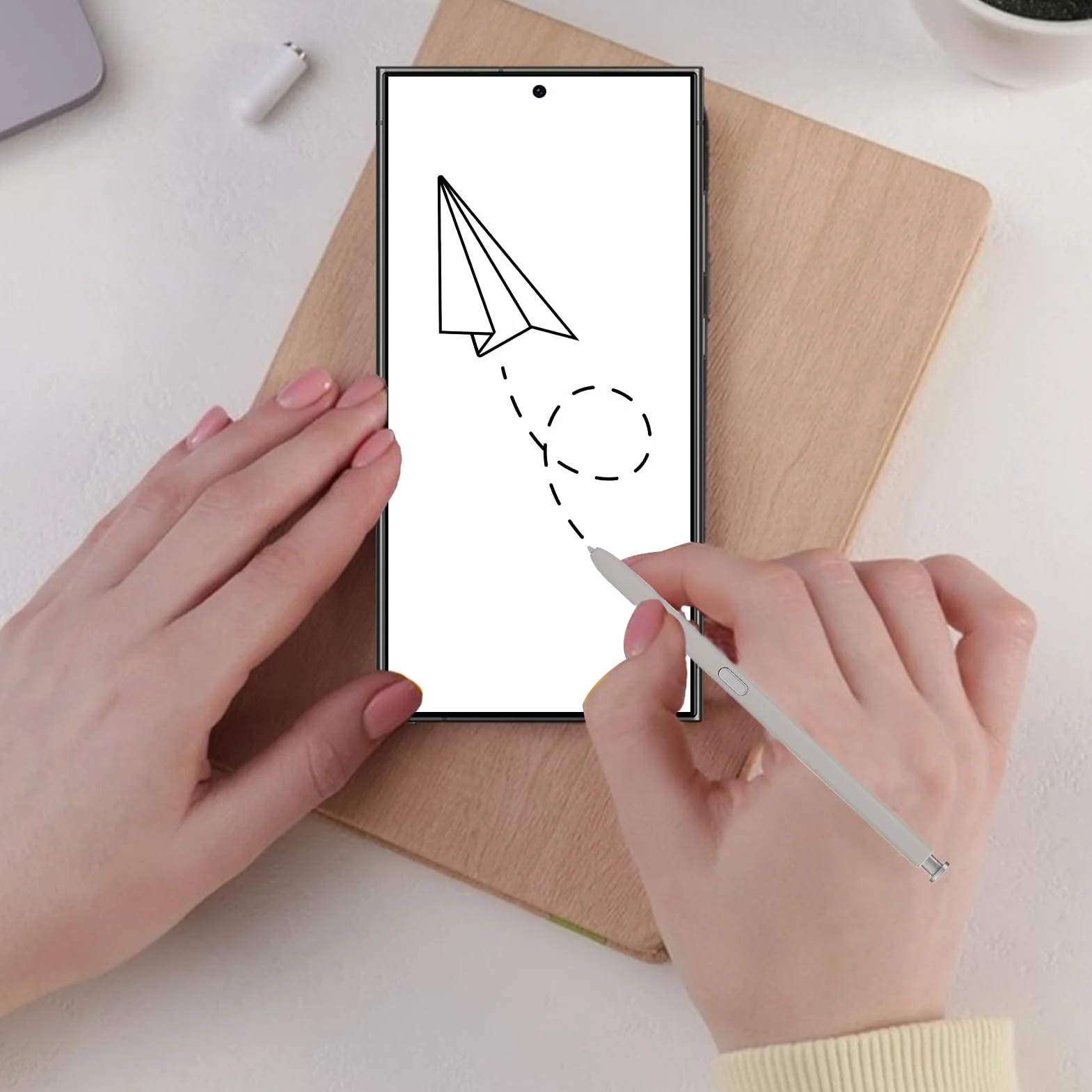 S pen Pennino capacitivo di ricambio per Galaxy S25 Ultra, compatibile con Samsung Galaxy S25 Ultra, Grigio