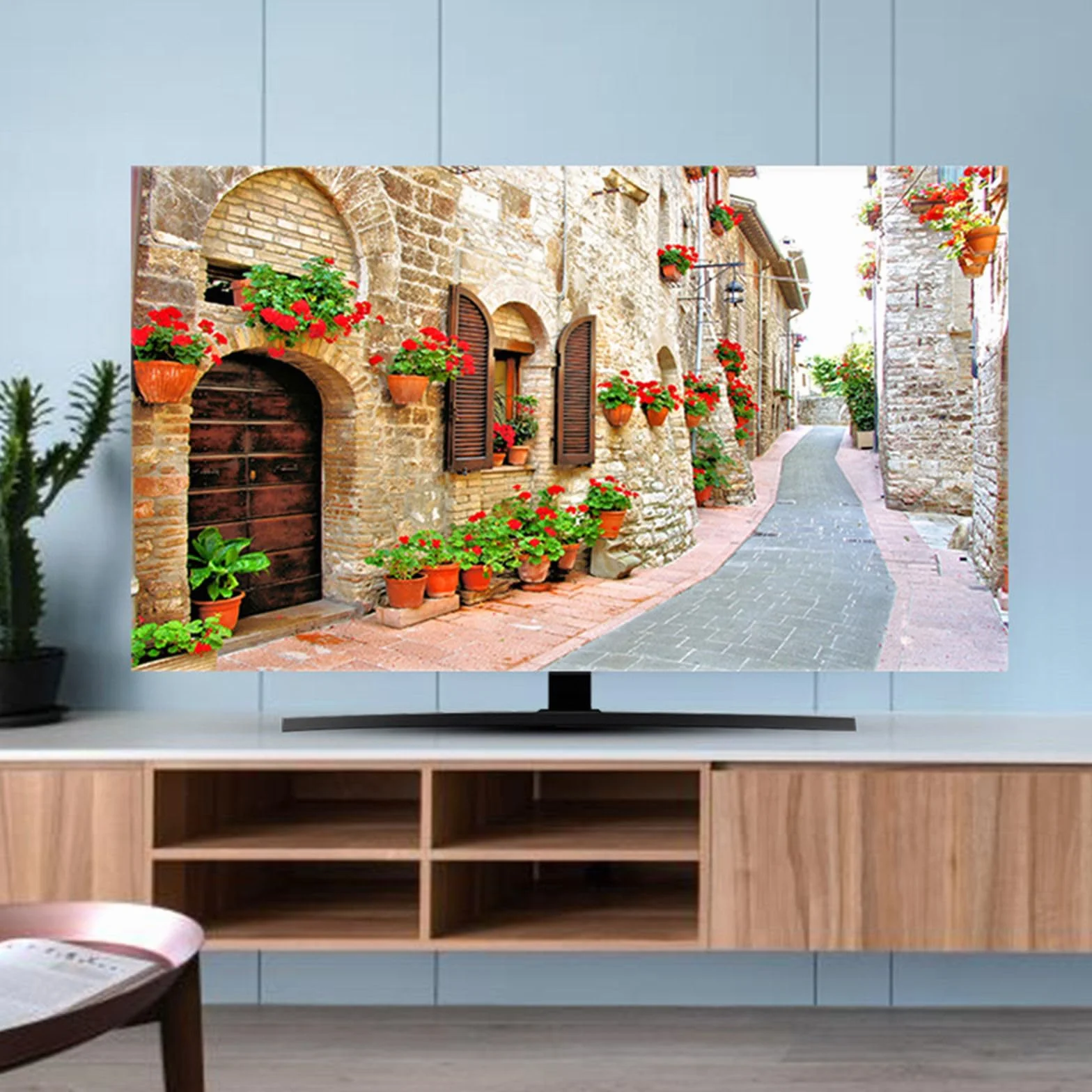 Hixingo Copertura TV Antipolvere 55inch Edificio Universale Elastica