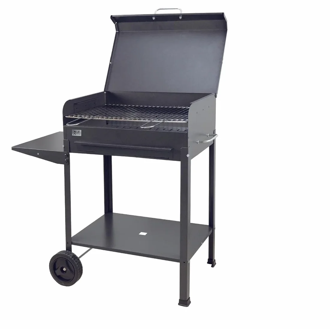 Barbecue Artigianale Tipo Pesante 70x40cm POLIFEMO - Peso 26kg - con Coperchio Artigianferro Made in Italy