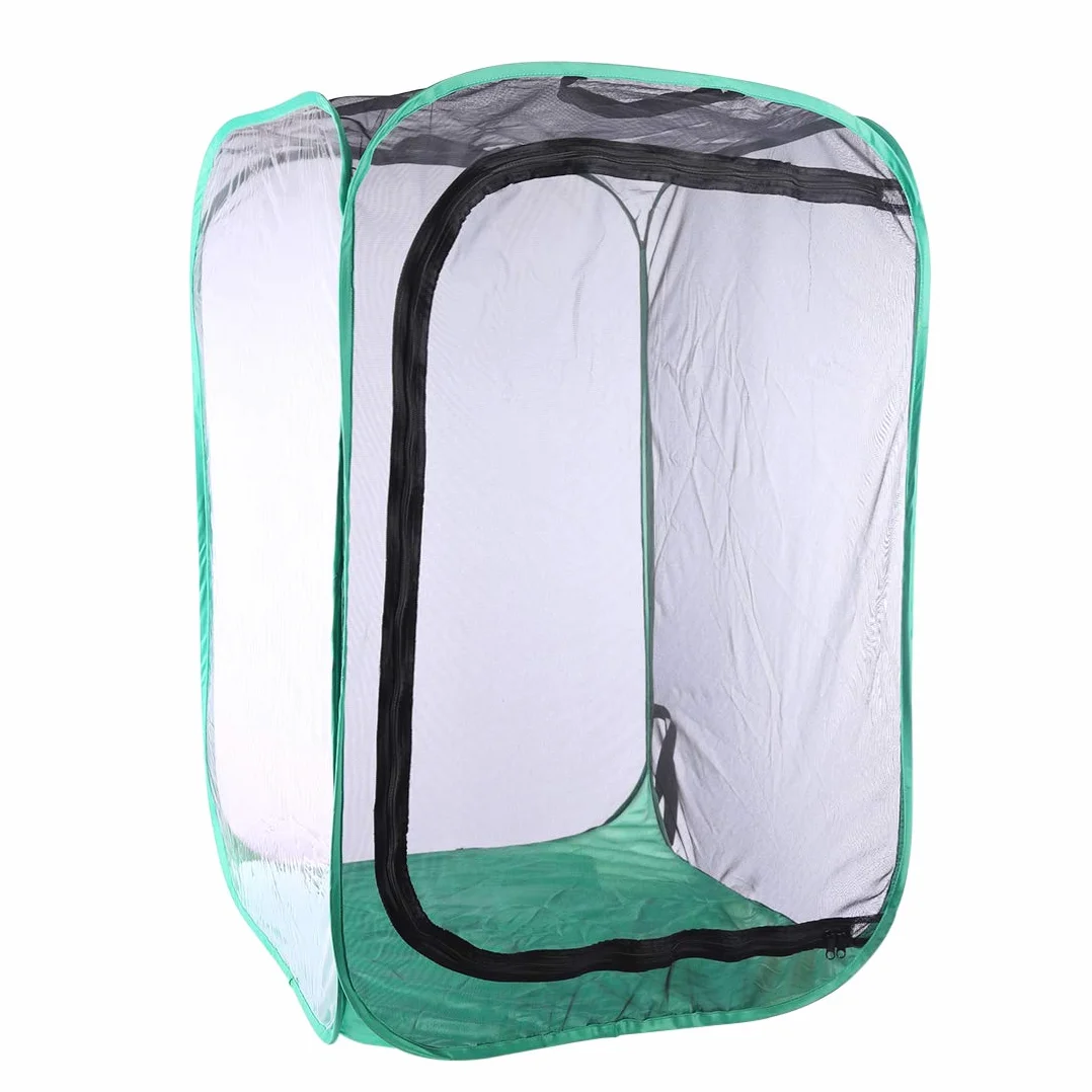 Farfalla Gabbia Repellente per insetti Rete Pieghevole 40 x 40 x 60 cm