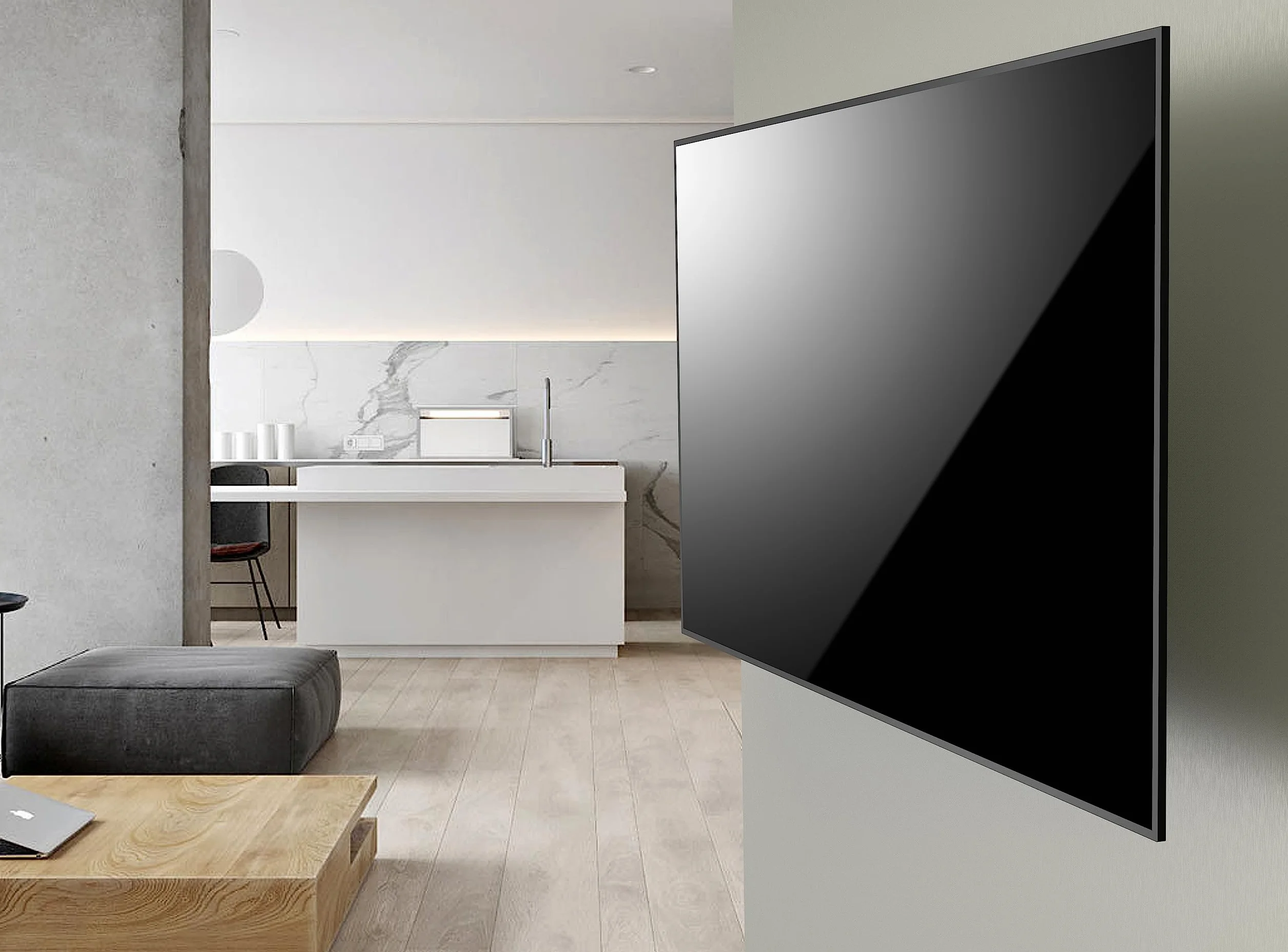 Meliconi CME ETR200 Slim staffa da parete inclinabile TV 26-40 pollici VESA 200 Italia