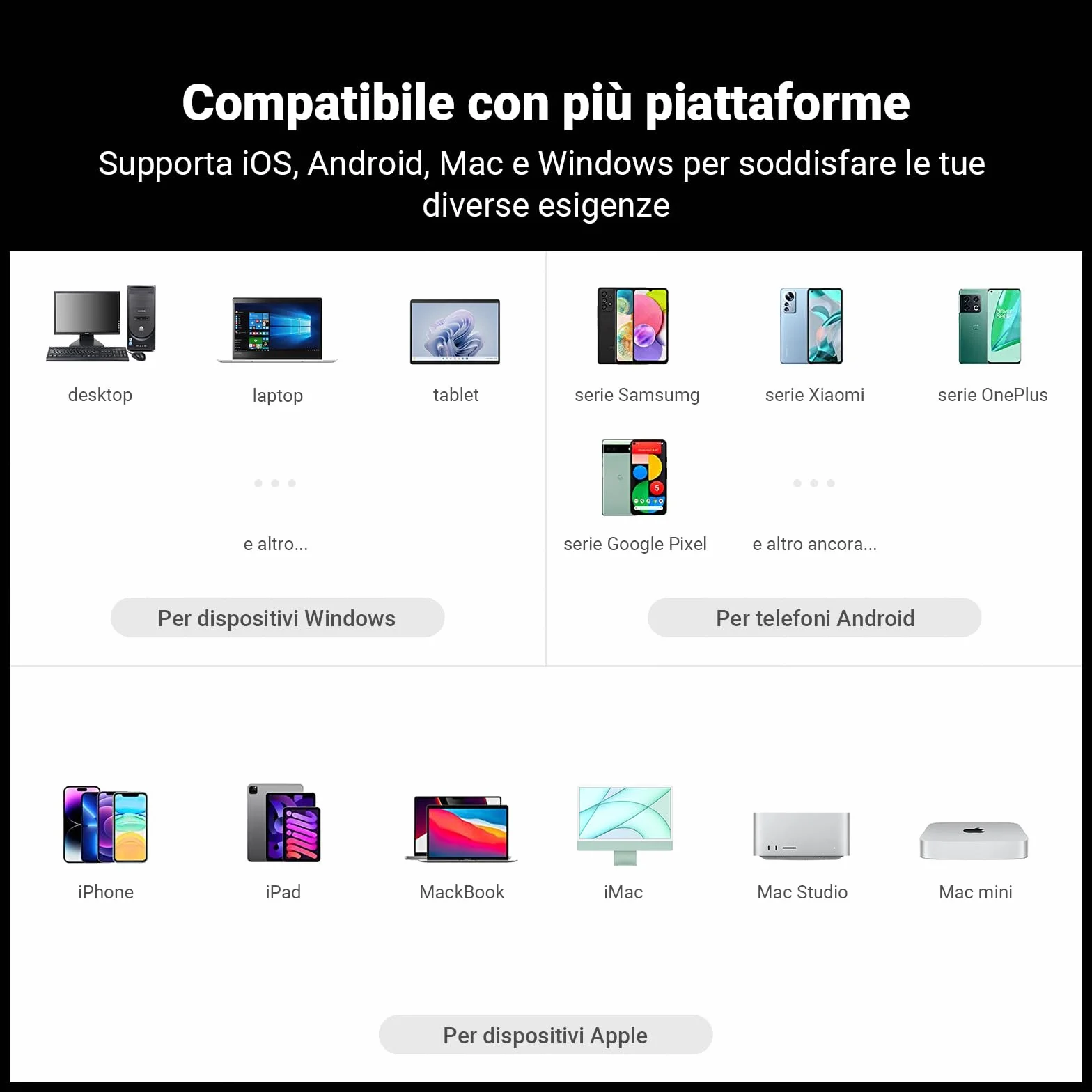 Fosi Audio DS2 DAC Amplificatore Cuffie USB C Hi-Res 32bit/384kHz DSD256 Uscite Doppie 4,4 + 3,5 MM Portatile 16-300Ω Doppio Chip CS43131