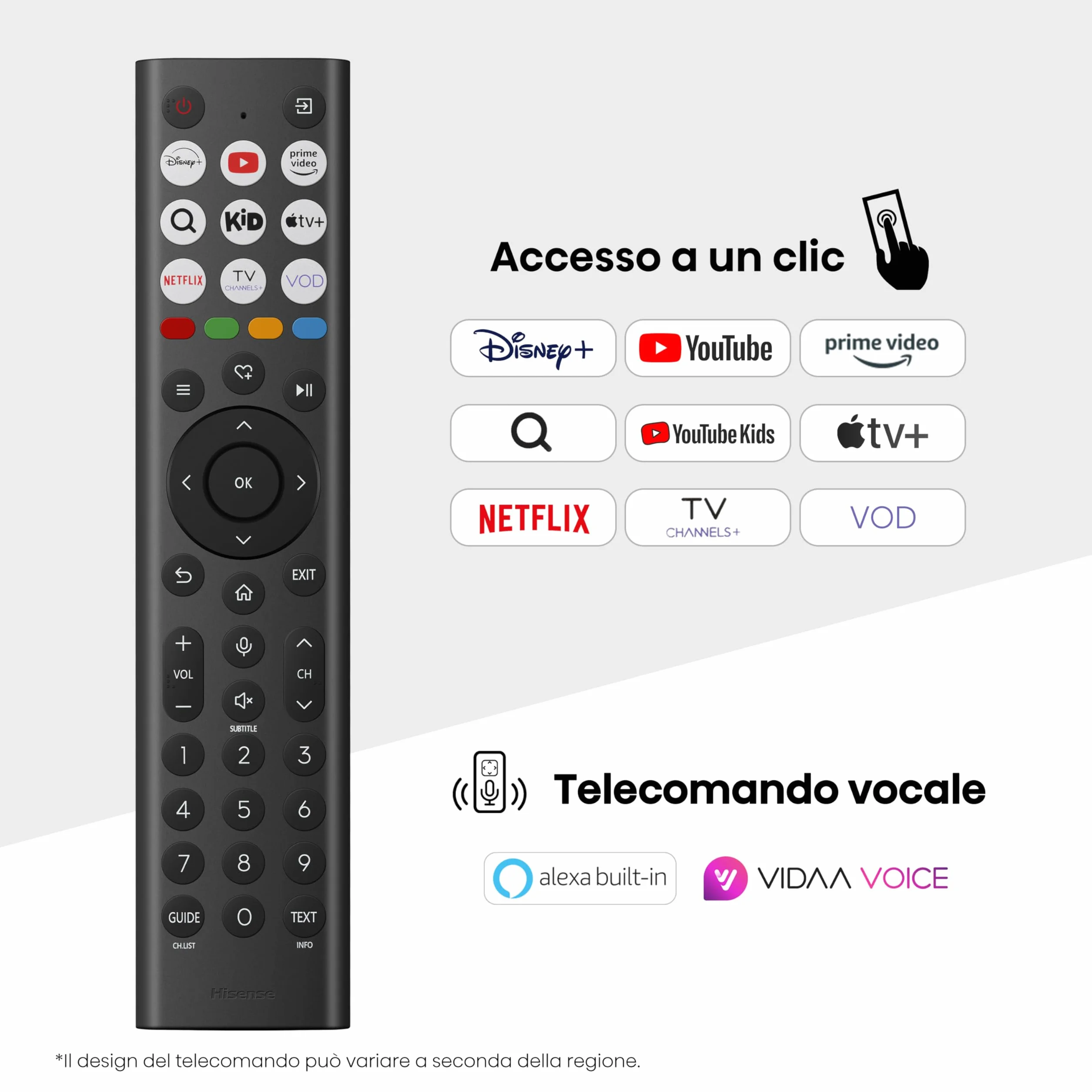 Hisense TV 55" QLED 4K 144Hz 55E7Q PRO Smart TV Dolby Vision IQ HDR10+ Dolby Atmos