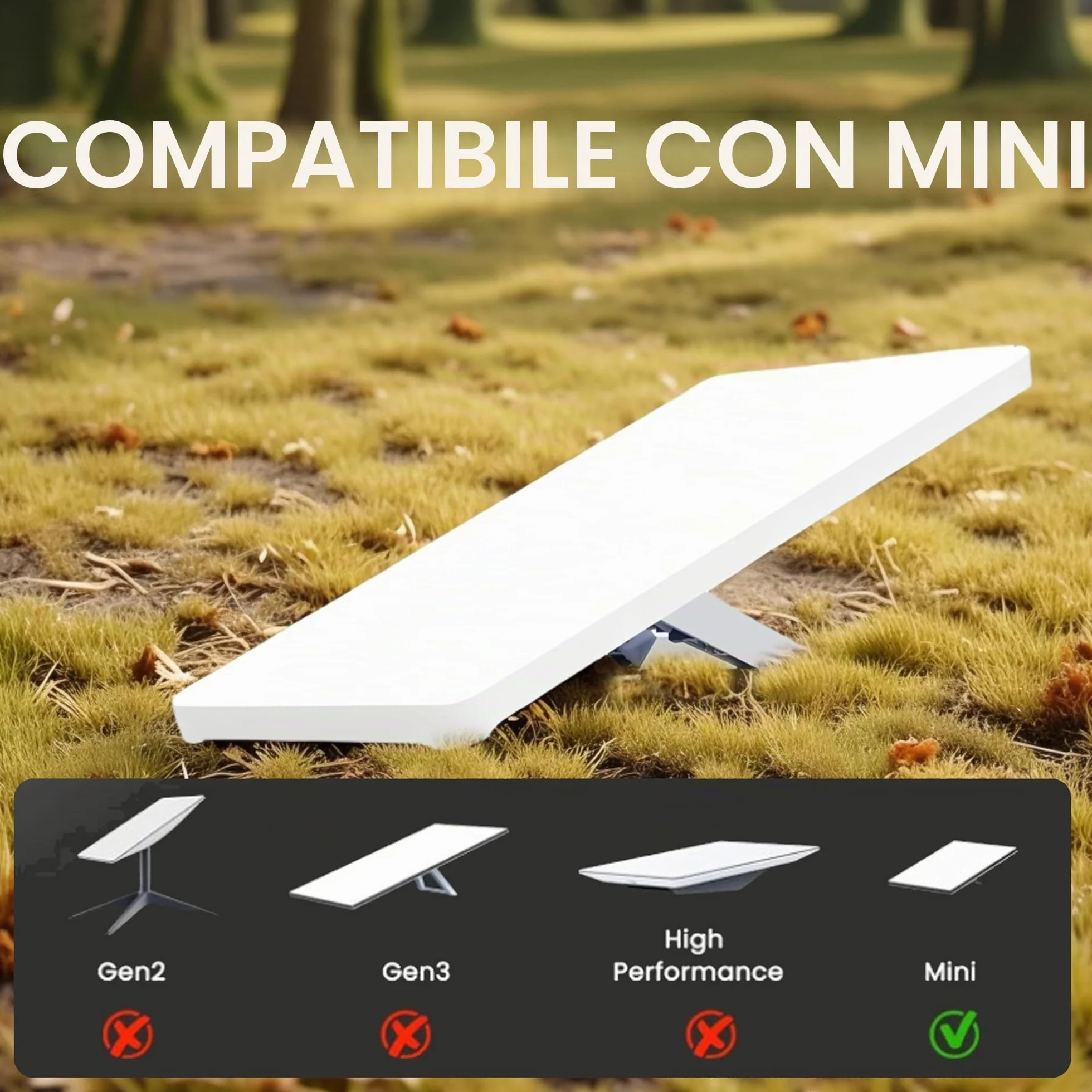Starlink Mini Custodia Protettiva in Silicone Impermeabile per Viaggi