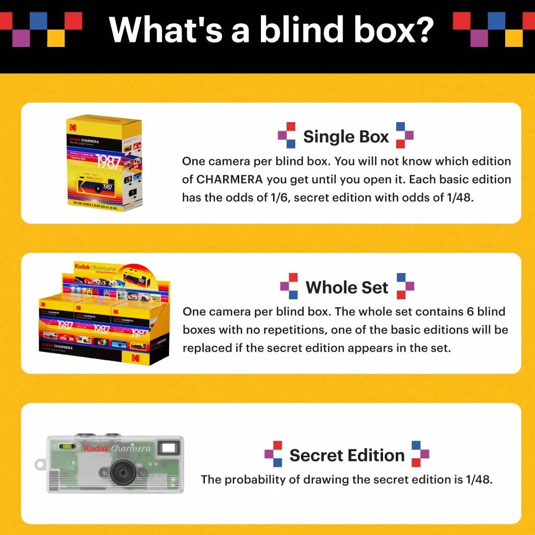 Kodak Charmera kolory assortiti