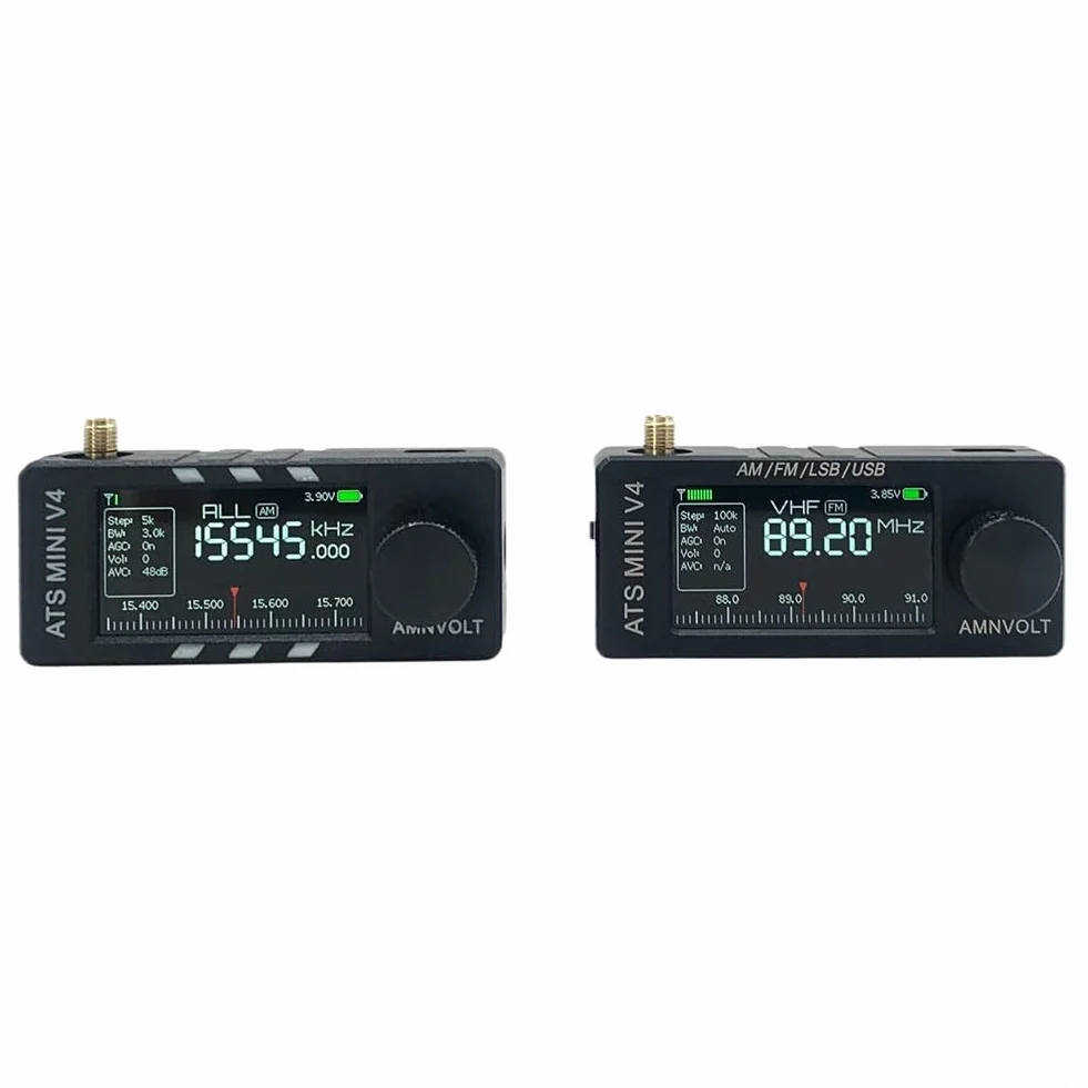 Odbiornik radiowy DSP ESP32-S3 SI4732 FM AM LSB USB 1,9 cala IPS SMA