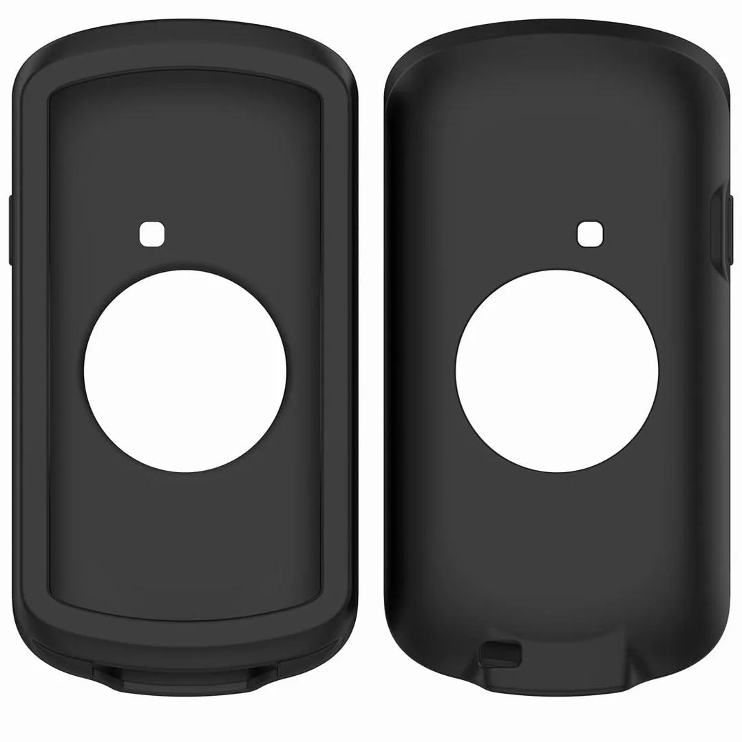 Custodia Garmin Edge 1040 Pellicola Vetro Temperato Proteggi Schermo Accessorio Bici GPS (Black)