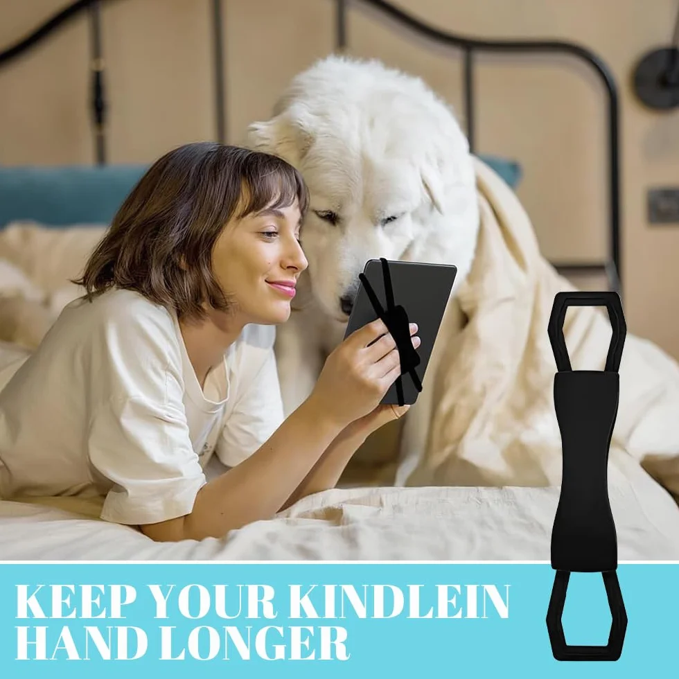 Supporto per Lettura a Letto 6-8" Antiscivolo Universale in Silicone per Kindle eReader Fire Tablet